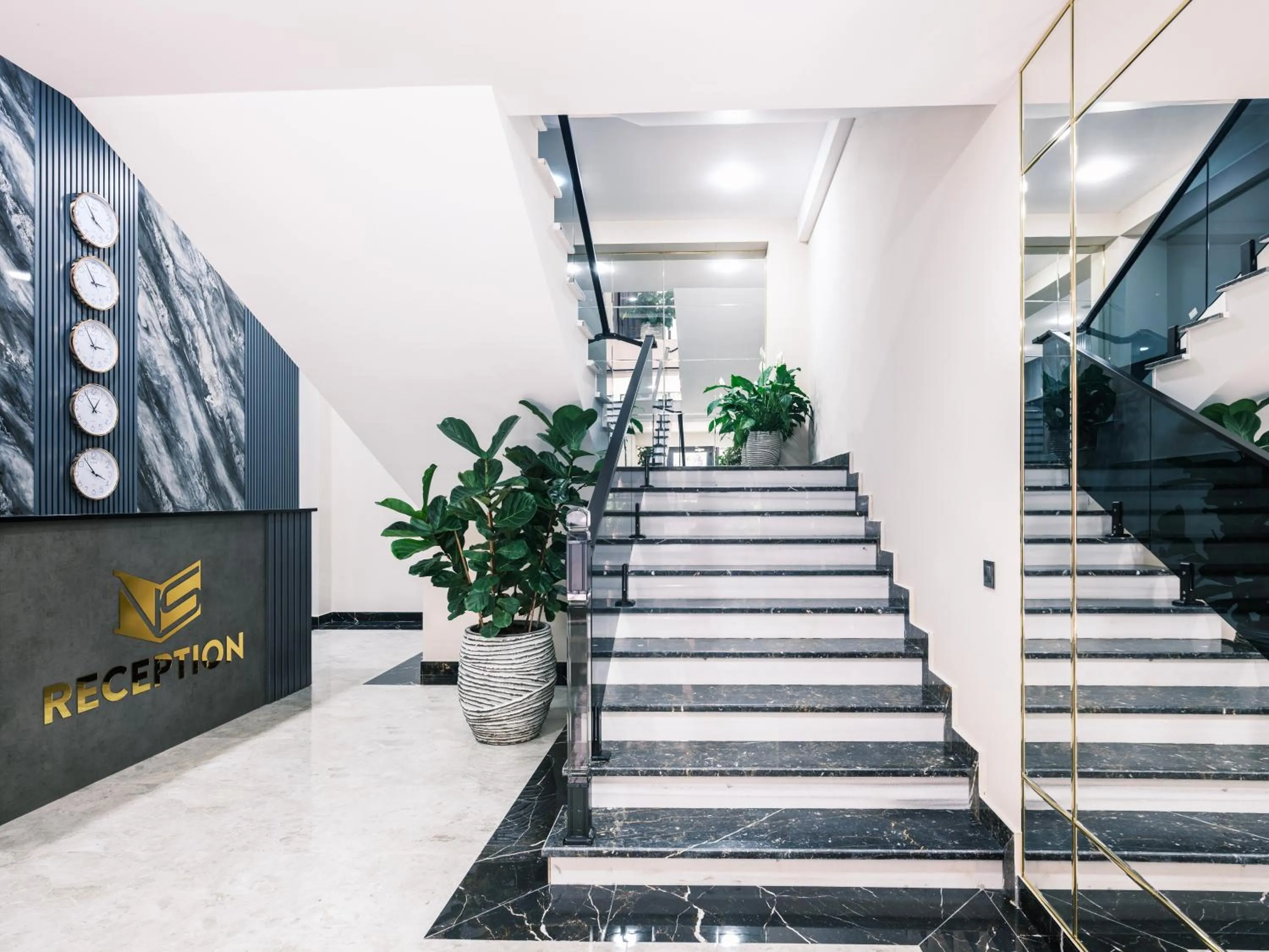 Lobby or reception in Novo Sky Hotel