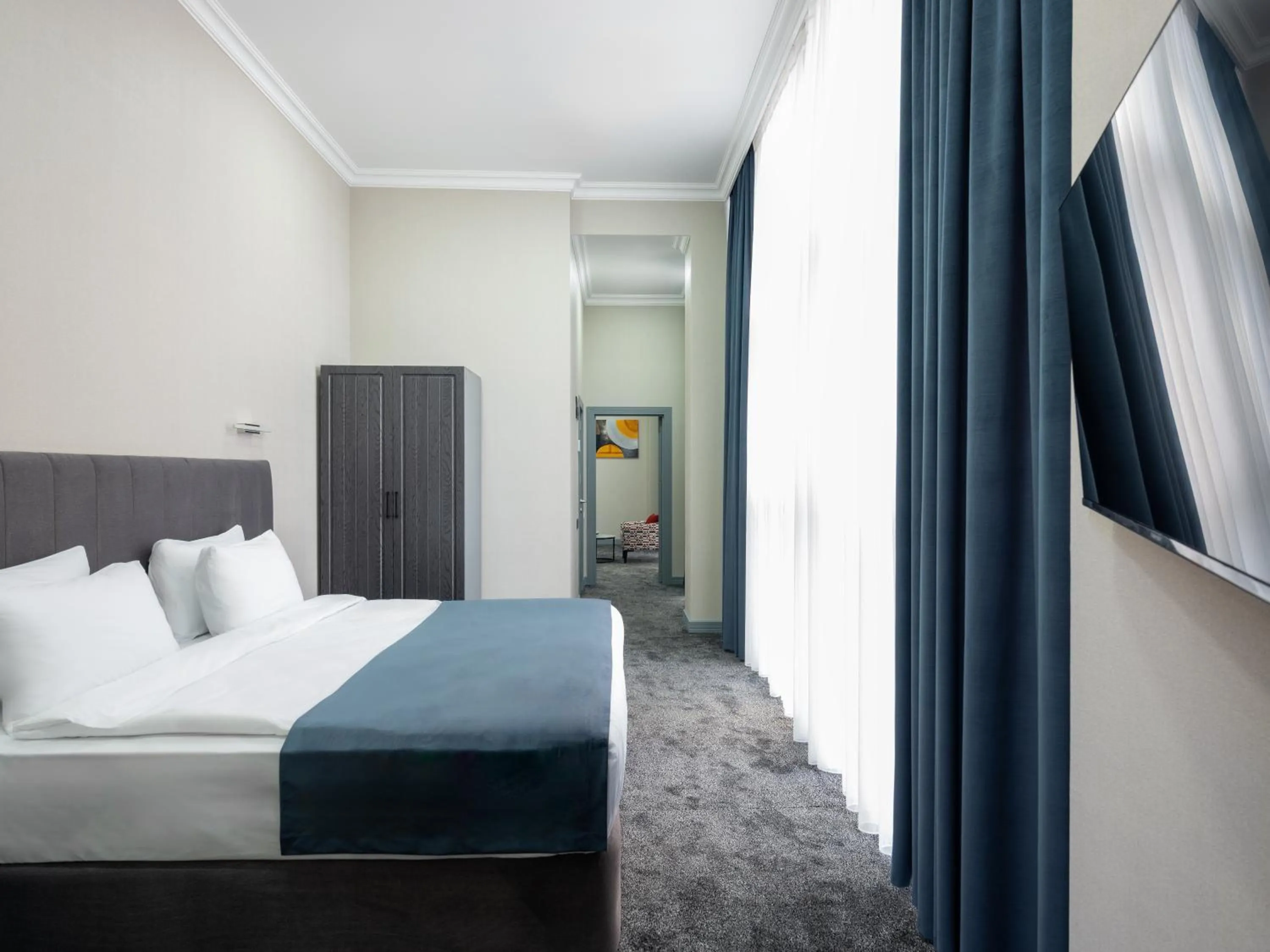 Bed in Novo Sky Hotel