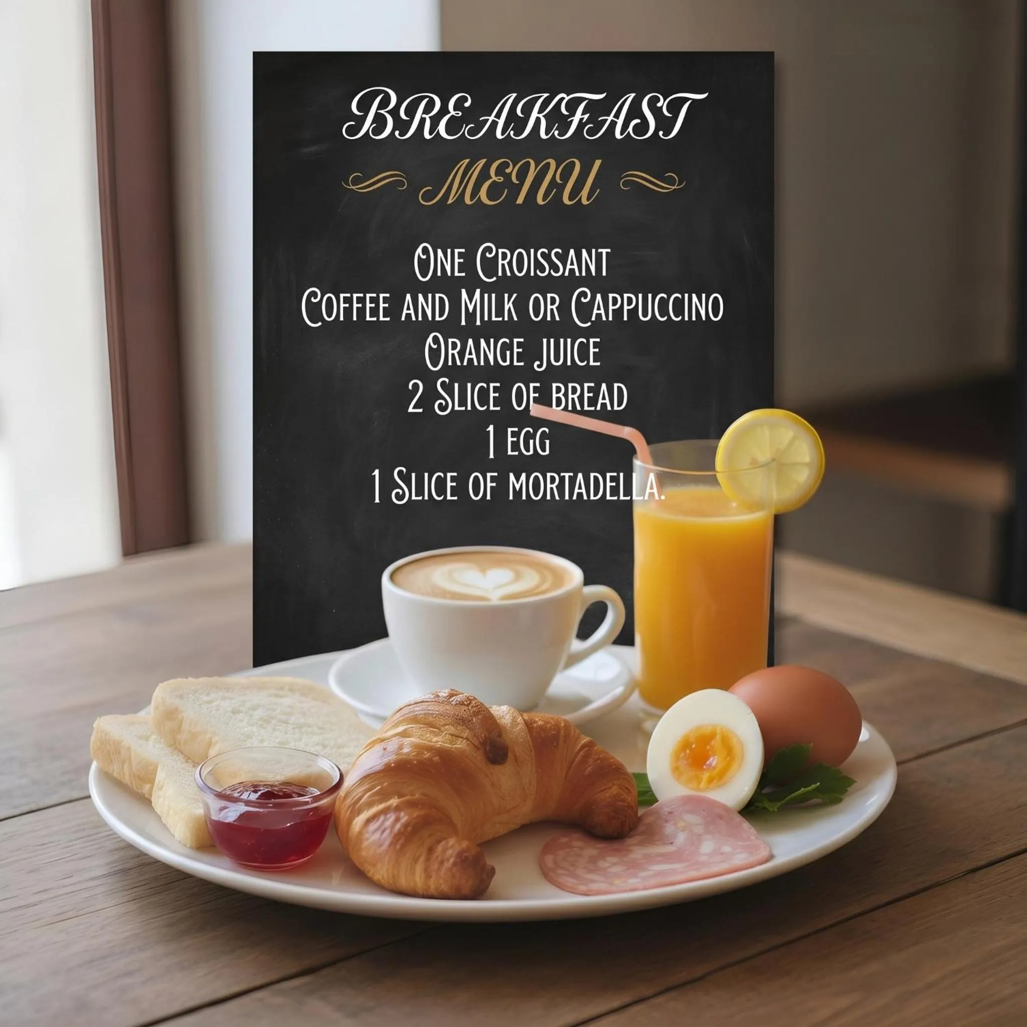 Food in Hotel Amadeus