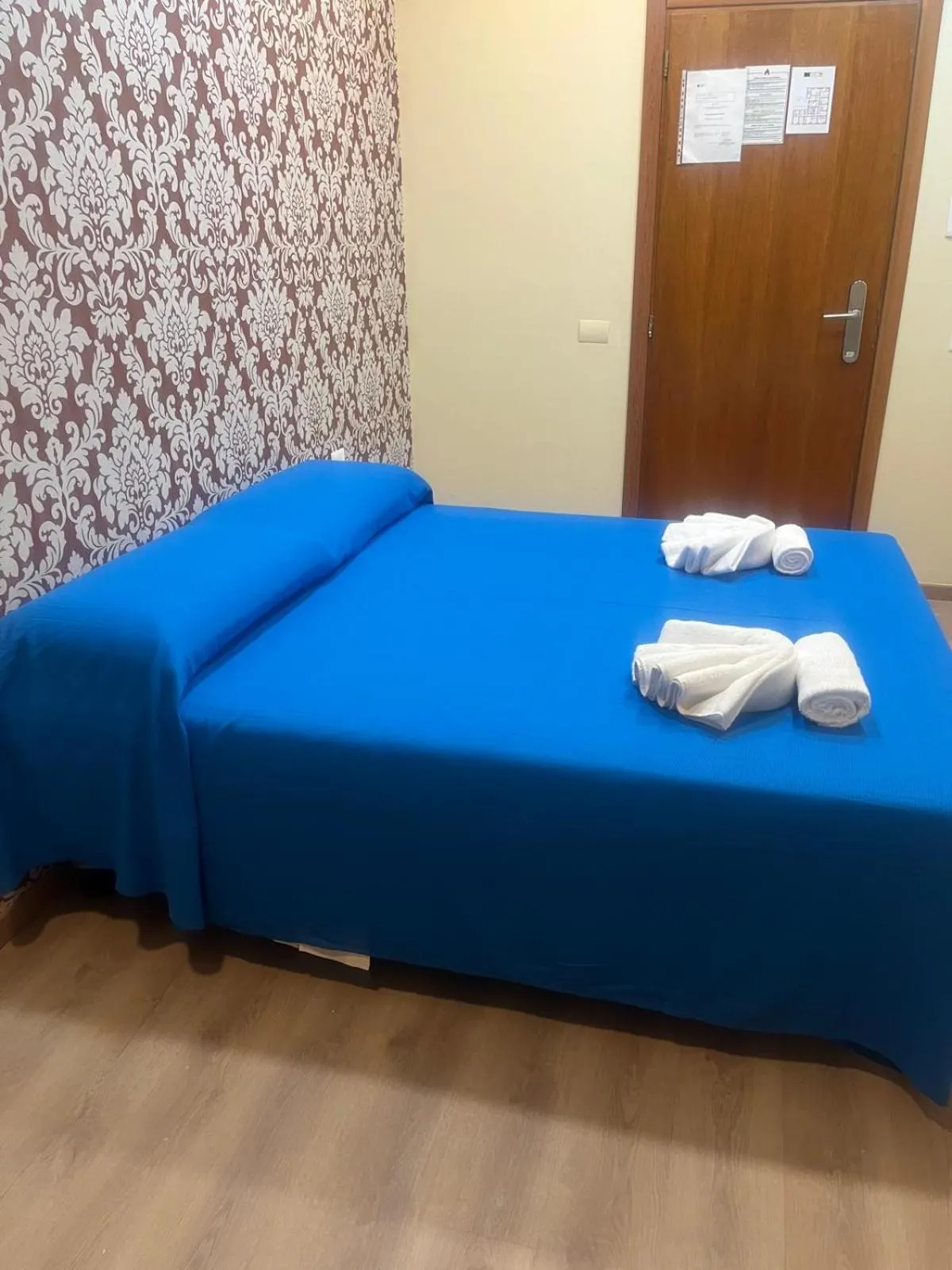 Bed in Hotel Amadeus