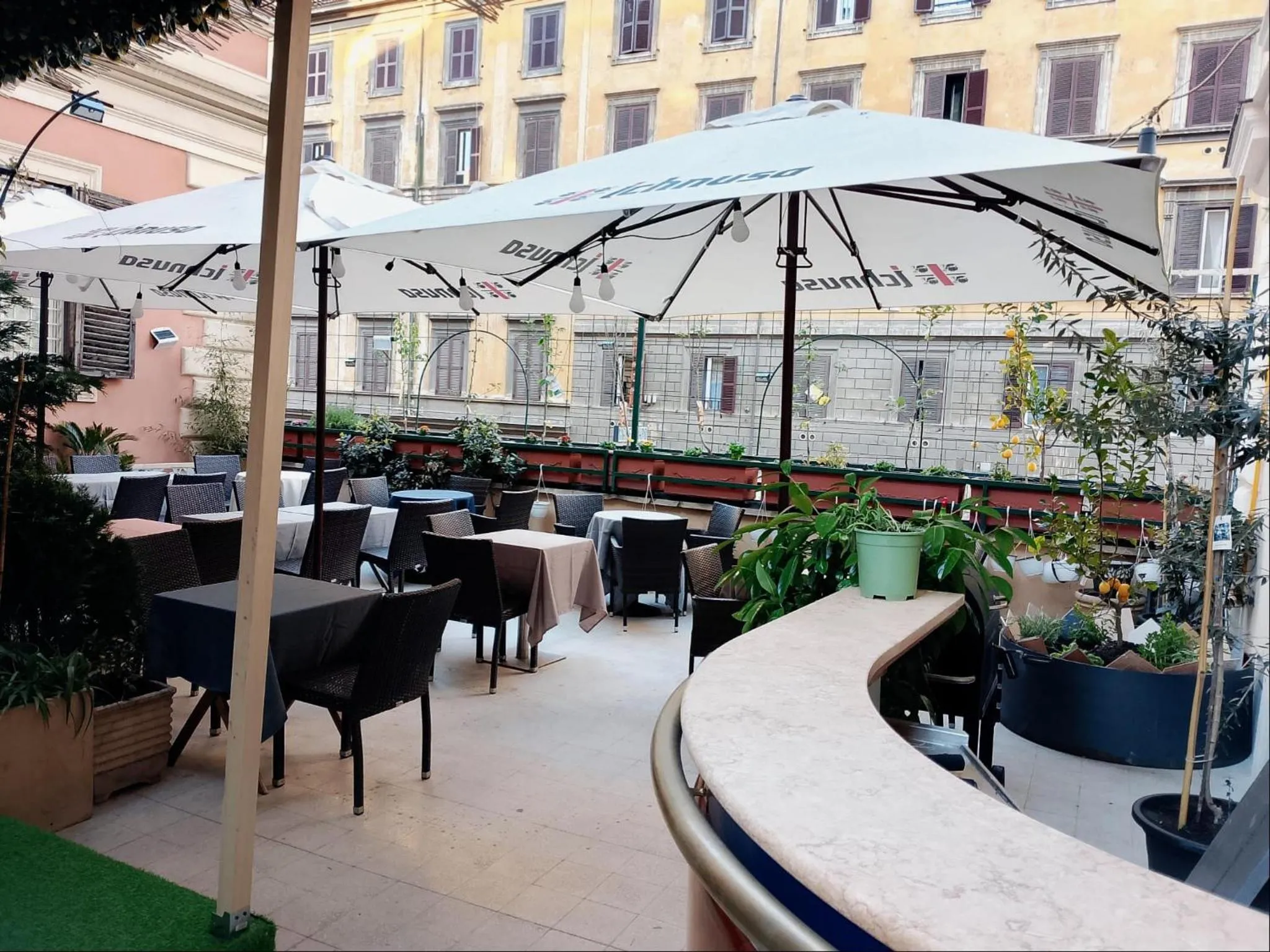 Balcony/Terrace in Hotel Amadeus