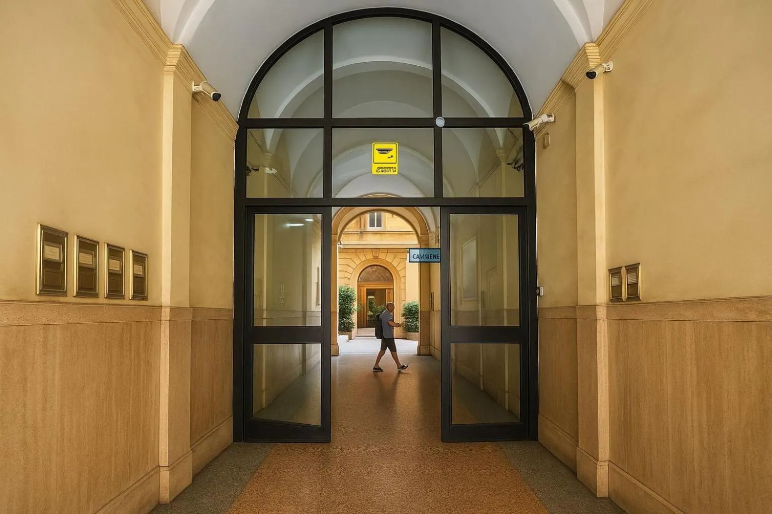 Property building in Hotel Amadeus