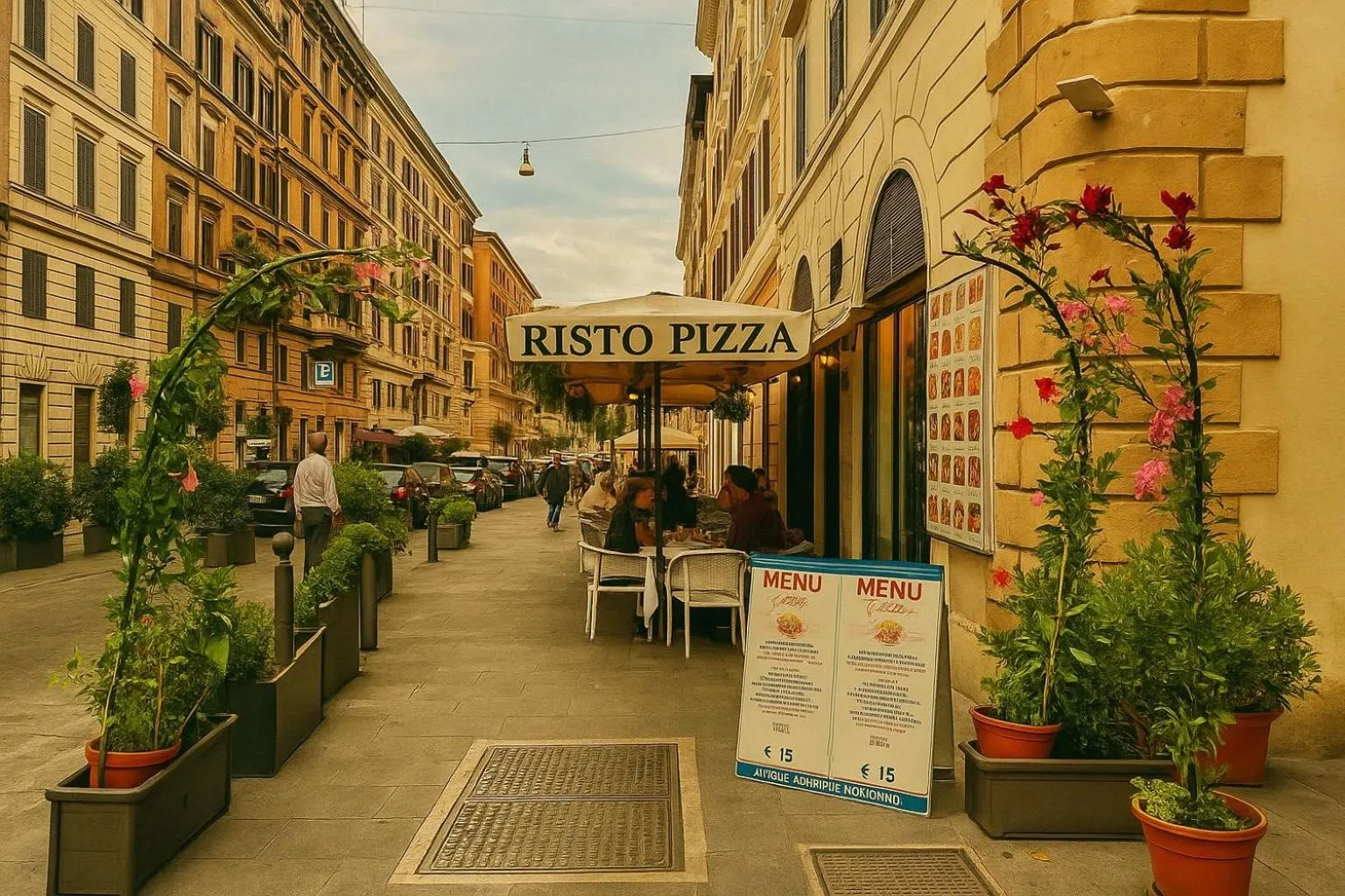 Street view in Hotel Amadeus
