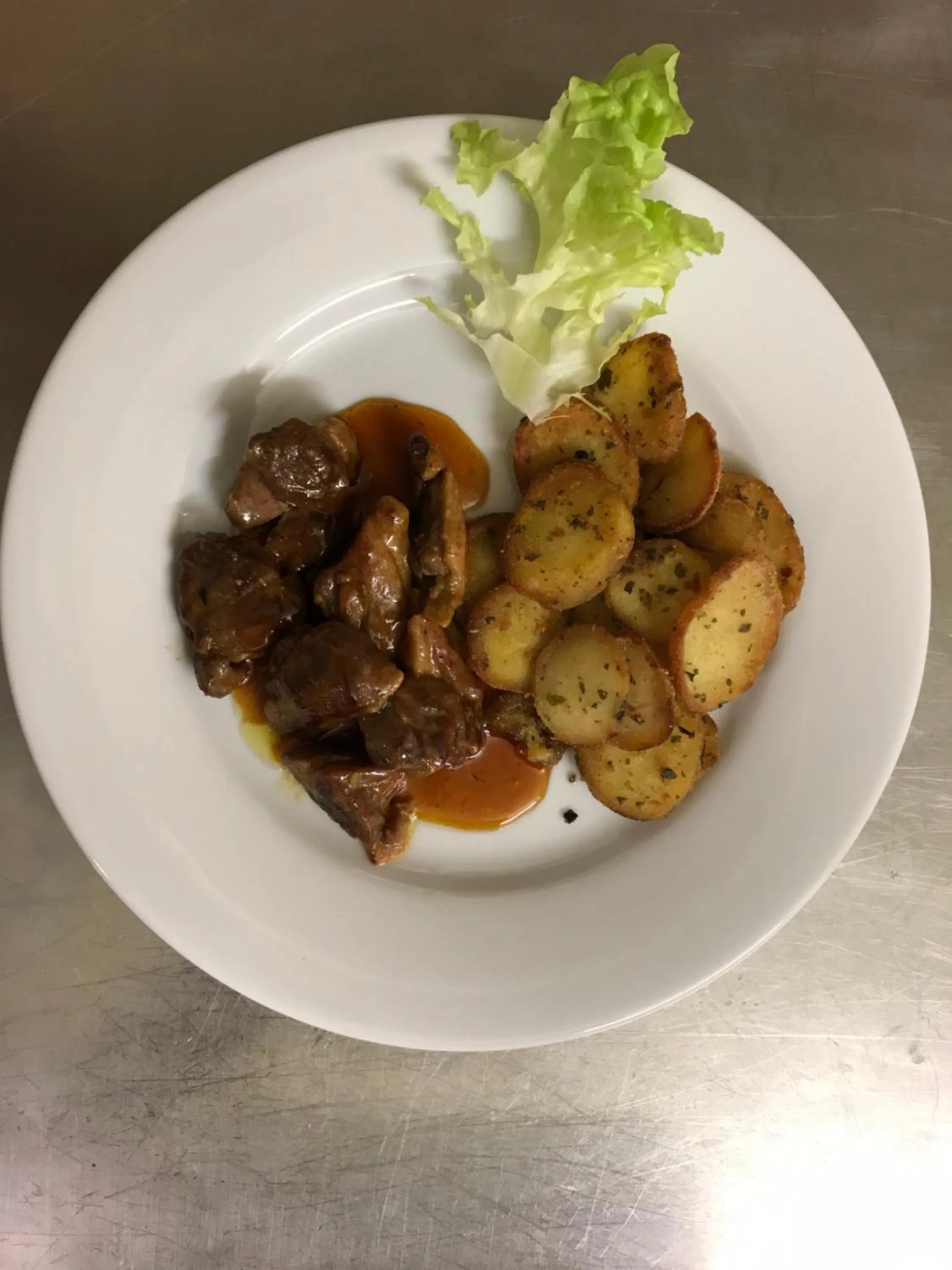 Food in Hotel D'Albion