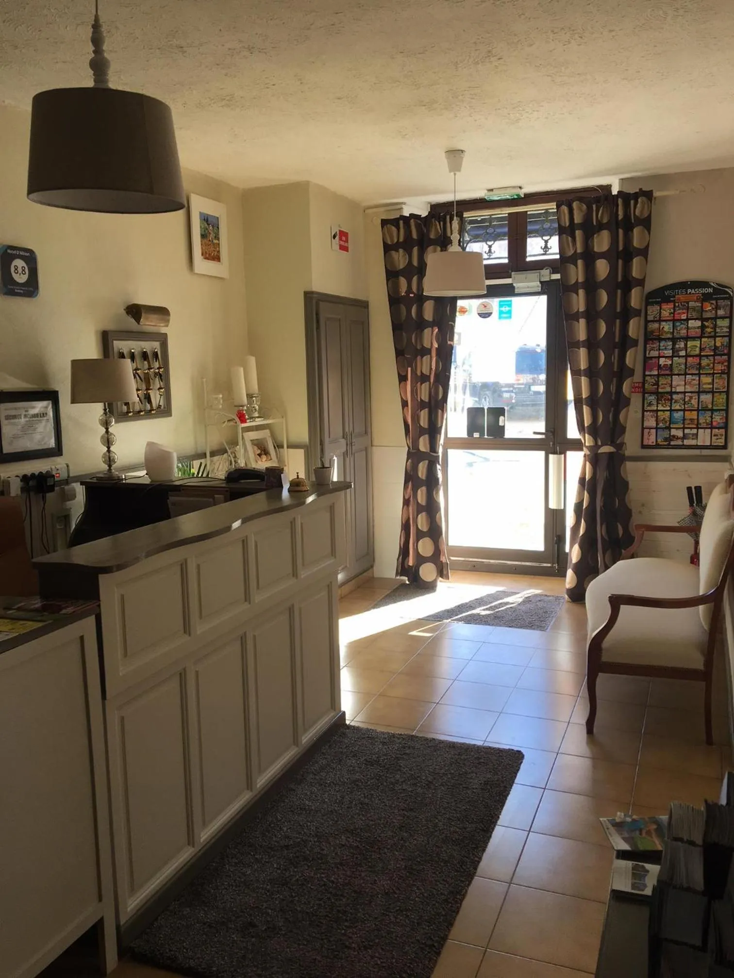 Lobby or reception in Hotel D'Albion