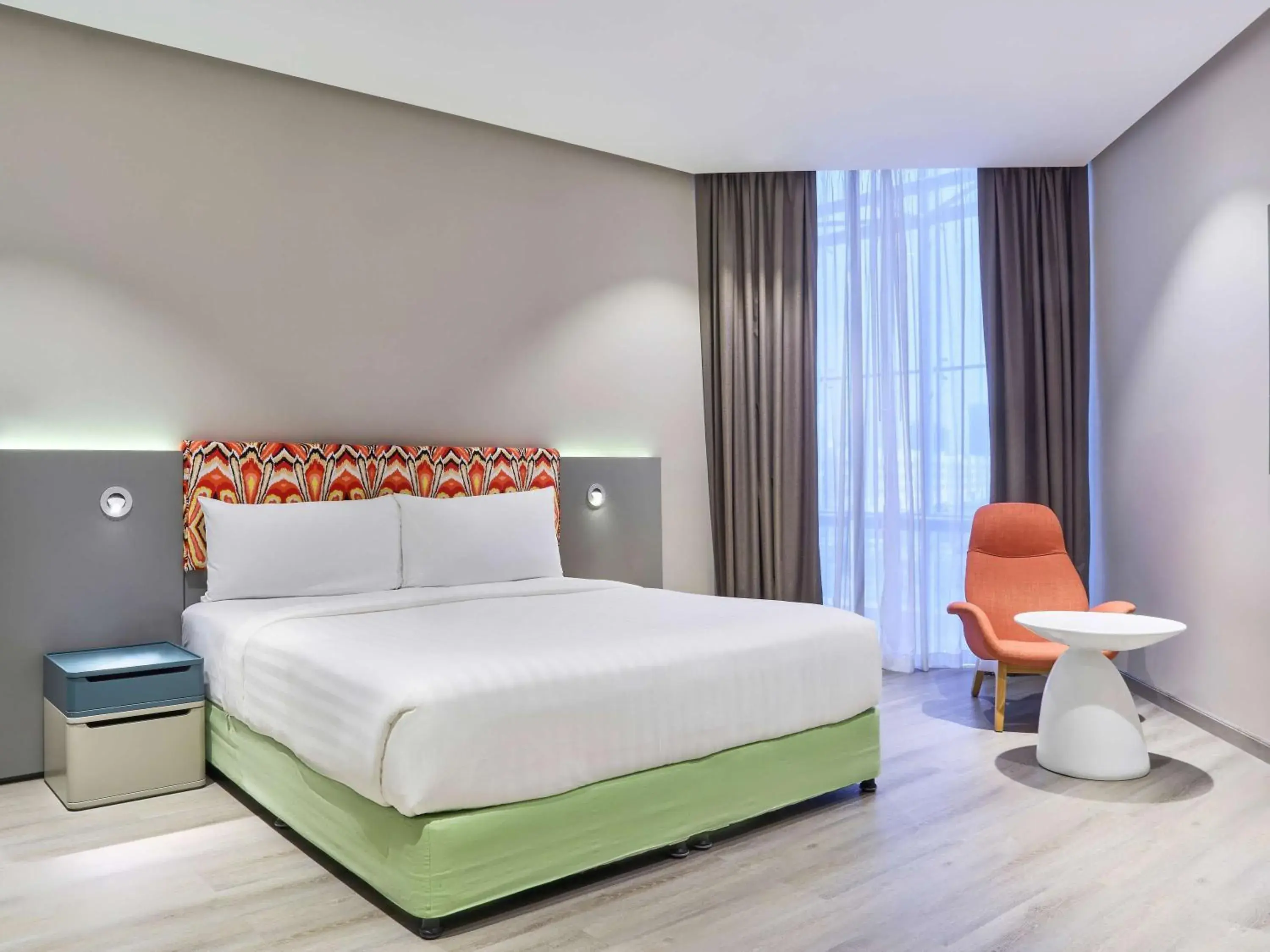 Bedroom, Bed in Ibis Styles Dubai Jumeira Bedroom, Bed in Ibis Styles Dubai Jumeira