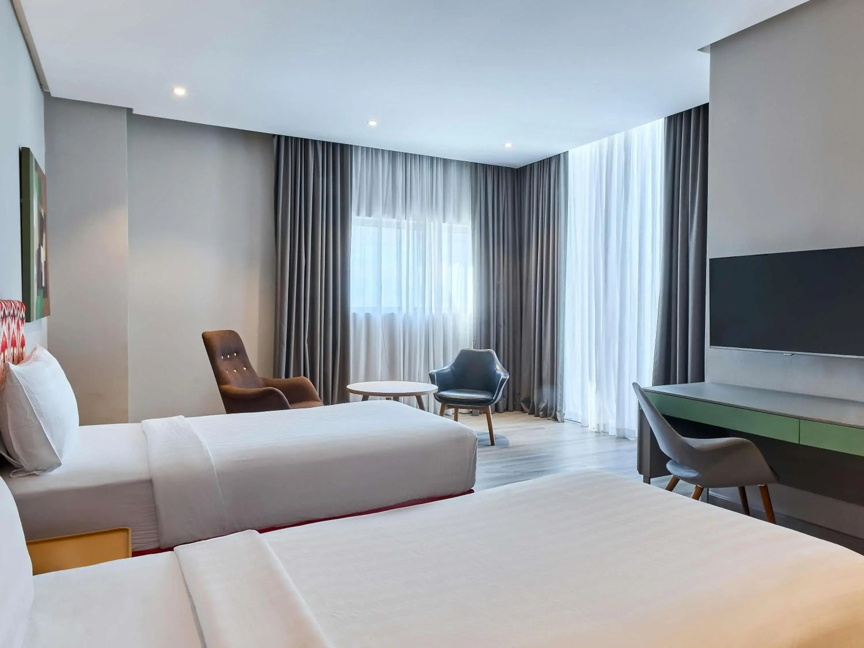 Bedroom, Bed in Ibis Styles Dubai Jumeira Bedroom, Bed in Ibis Styles Dubai Jumeira