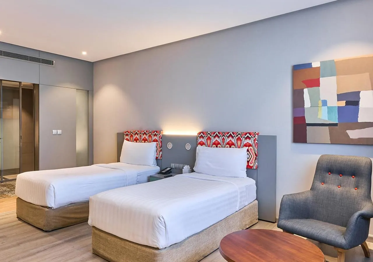 Bedroom, Bed in Ibis Styles Dubai Jumeira