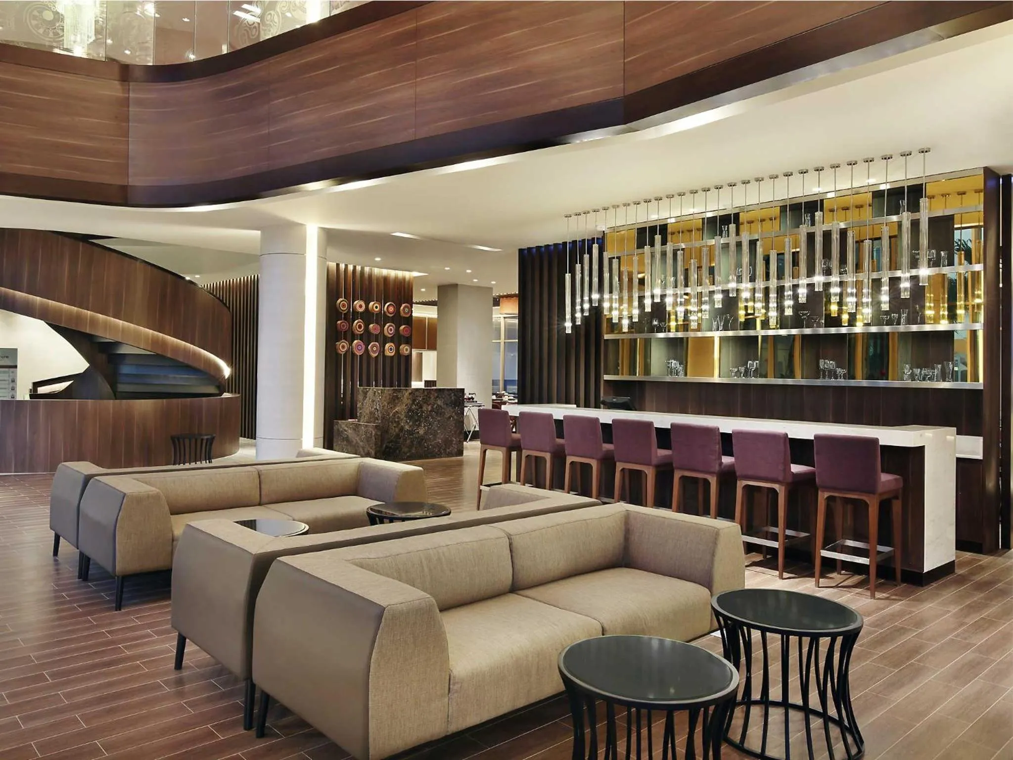 Lobby or reception in Mercure Karawang