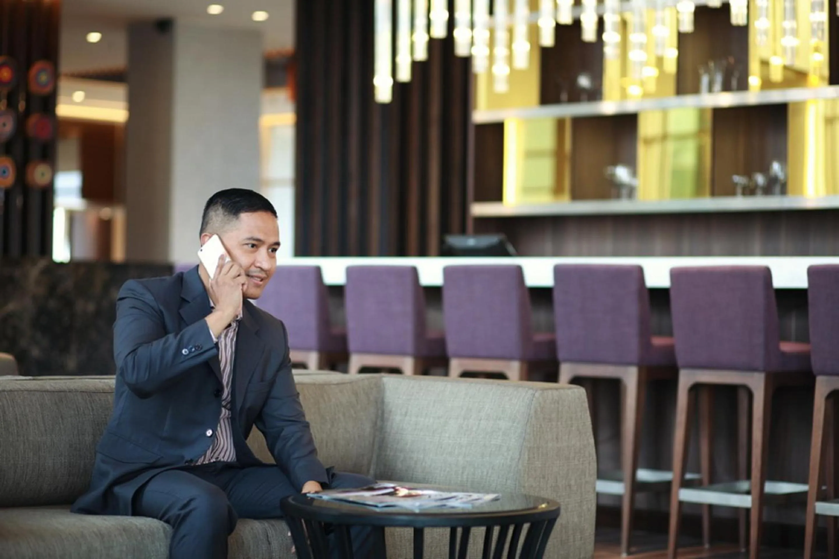 Communal lounge/ TV room in Mercure Karawang