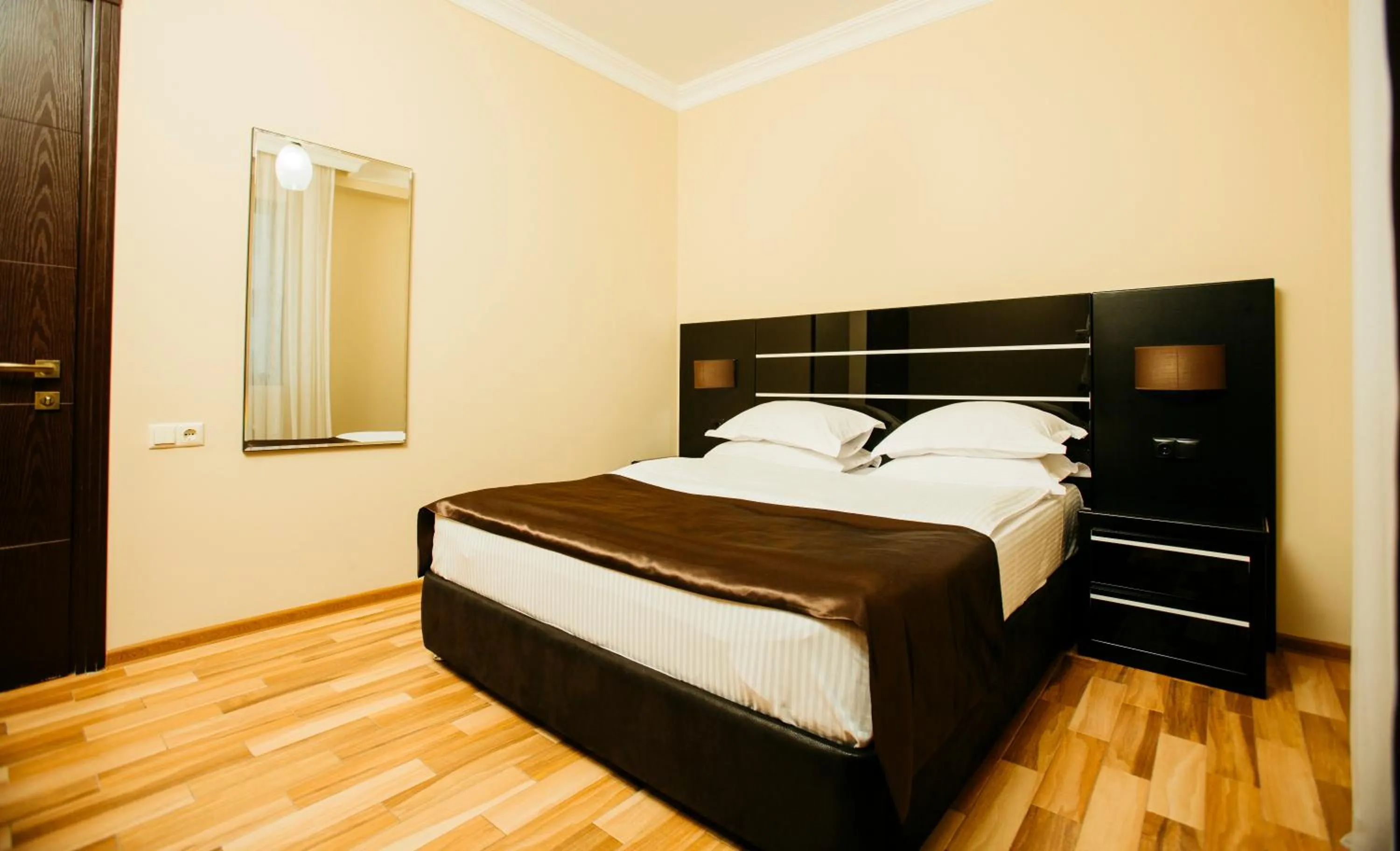 Bedroom, Bed in Kobuleti Pearl Of Sea Hotel & Spa