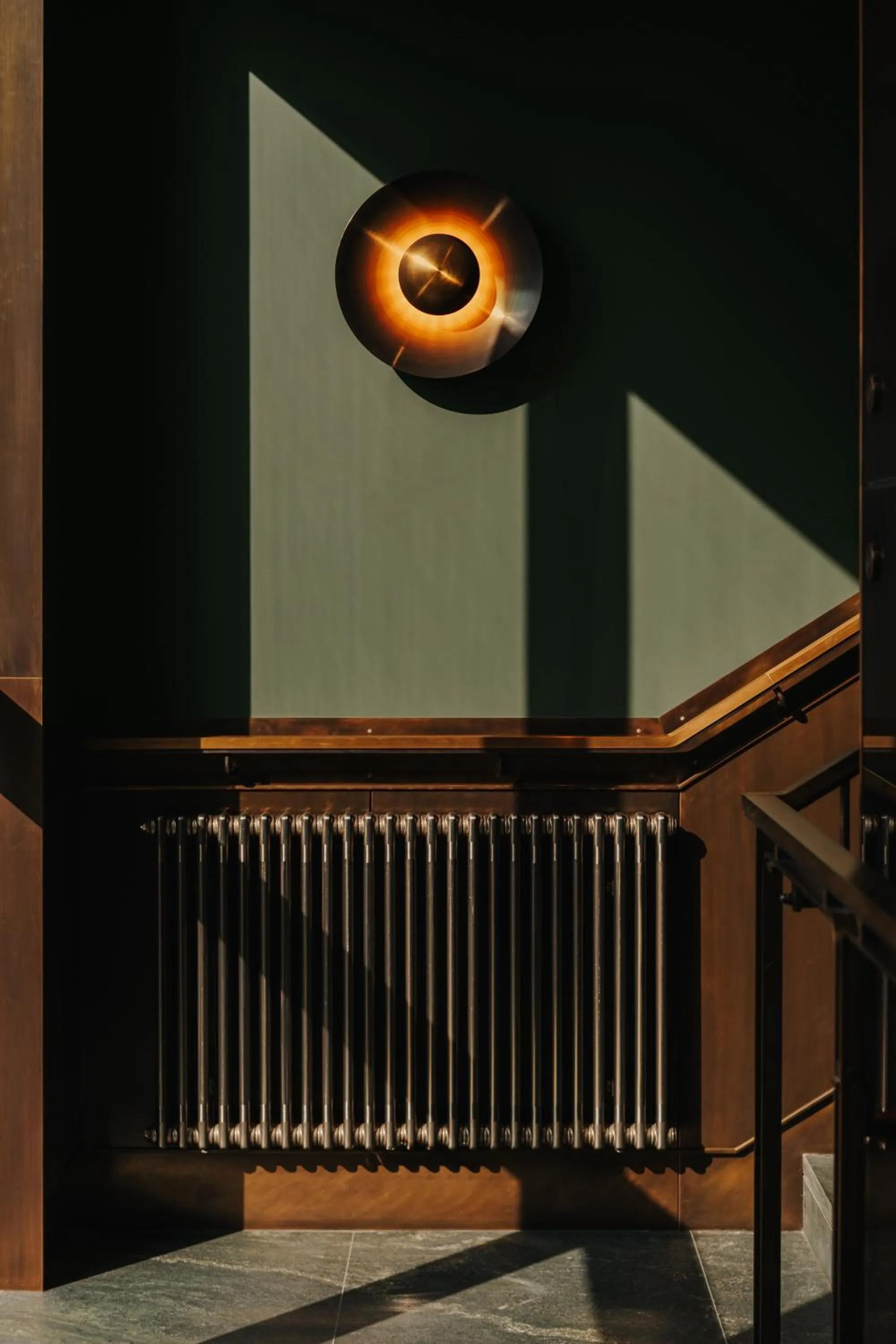 Decorative detail in The Cyrus Hotel