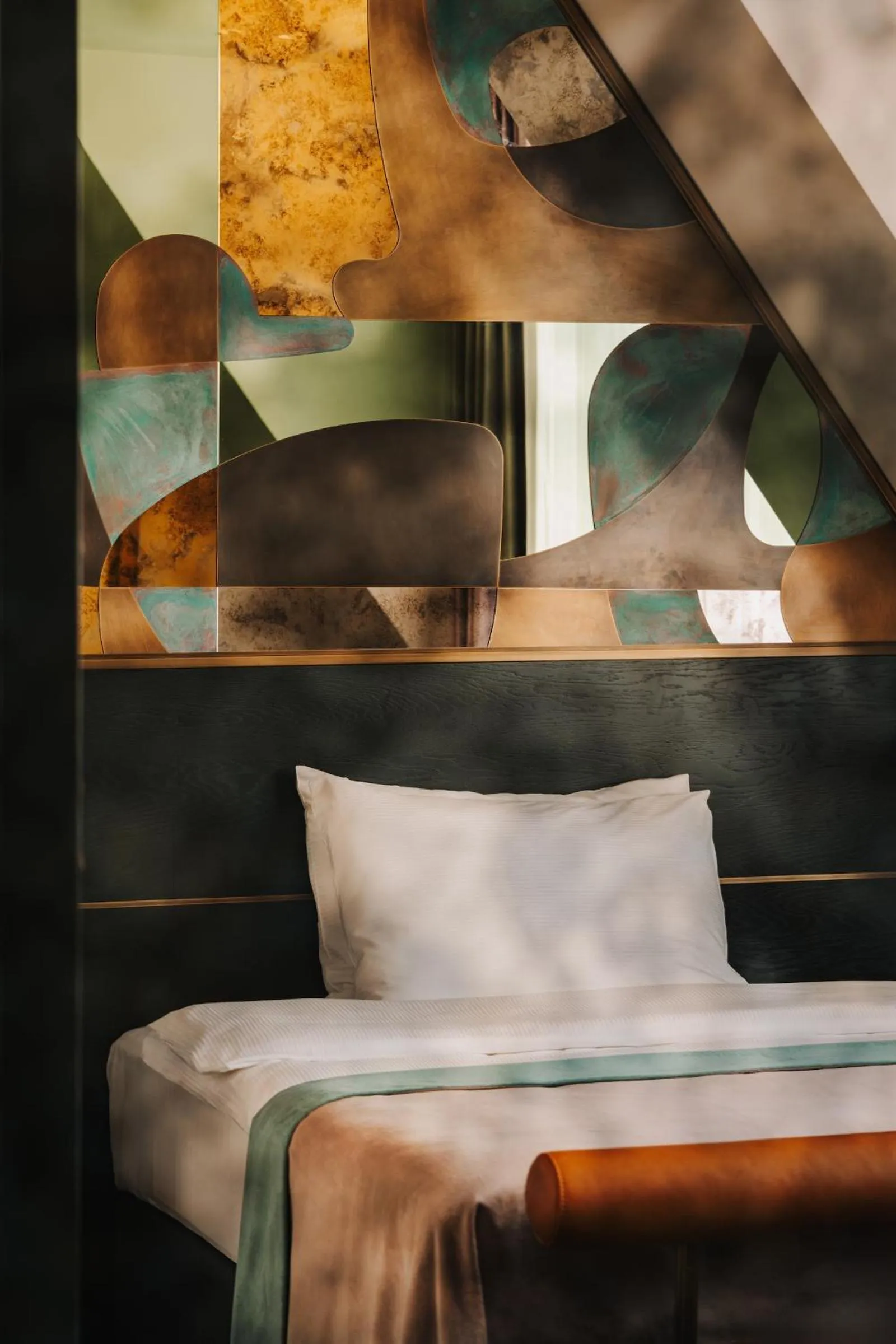 Bed in The Cyrus Hotel