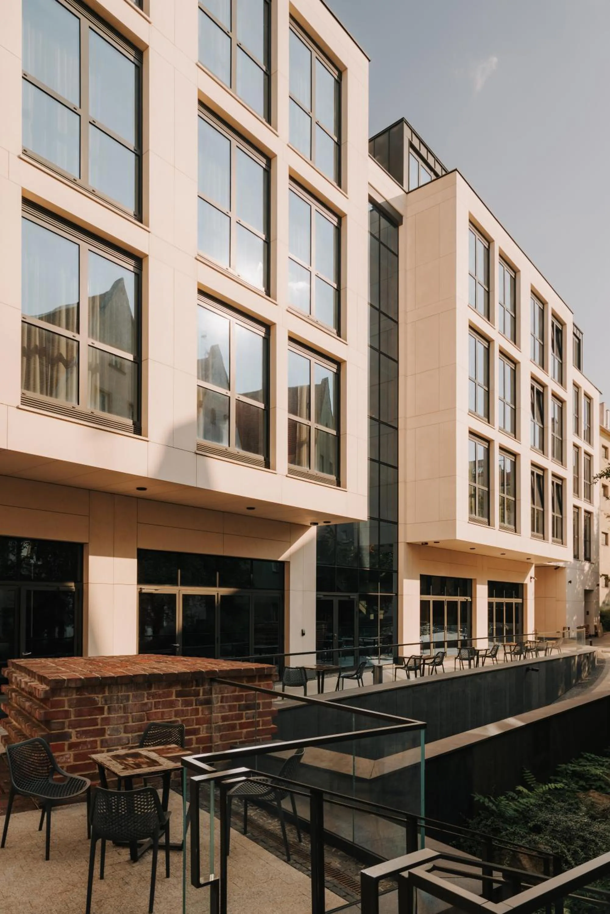 Property building in The Cyrus Hotel