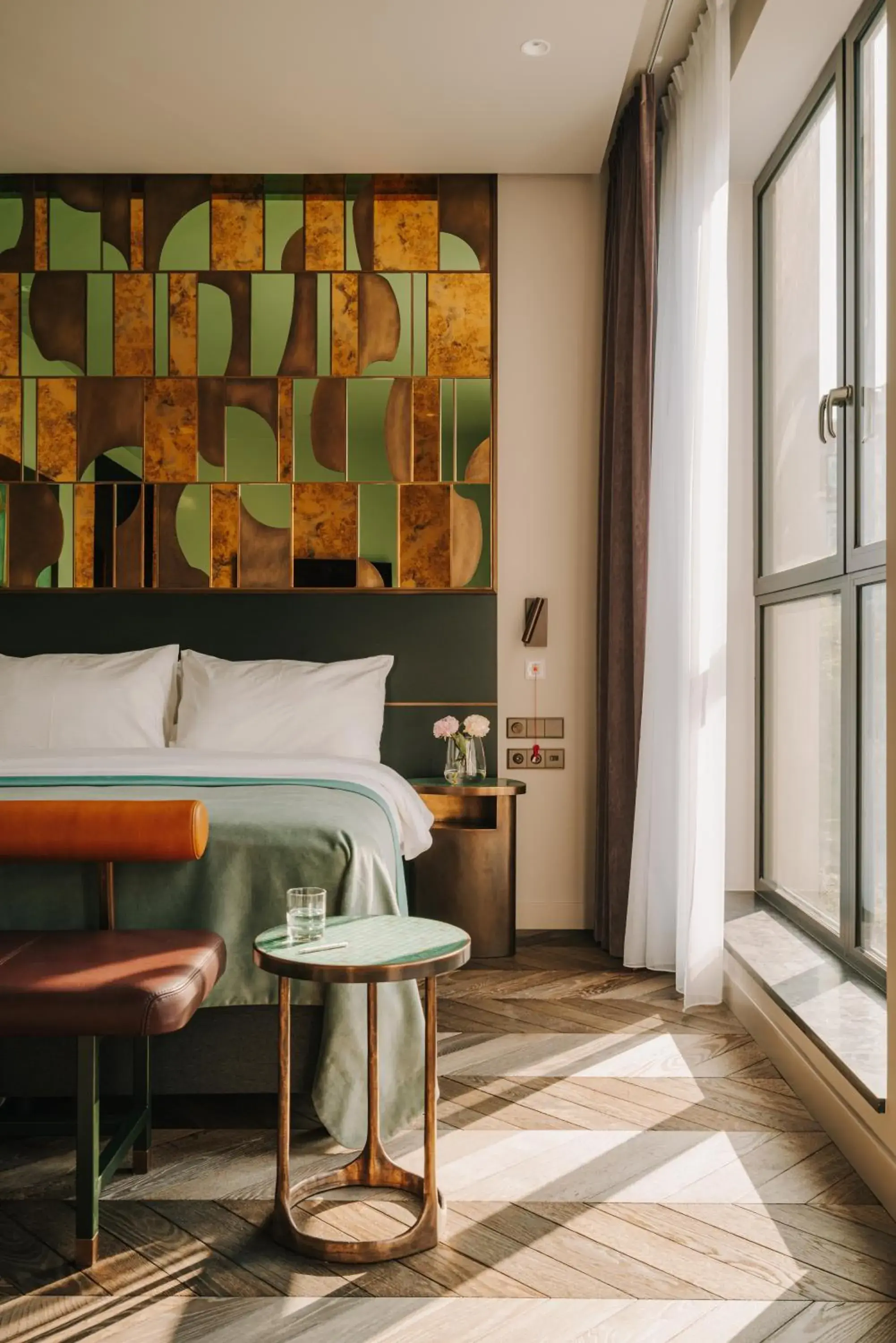 Bed in The Cyrus Hotel Bed in The Cyrus Hotel