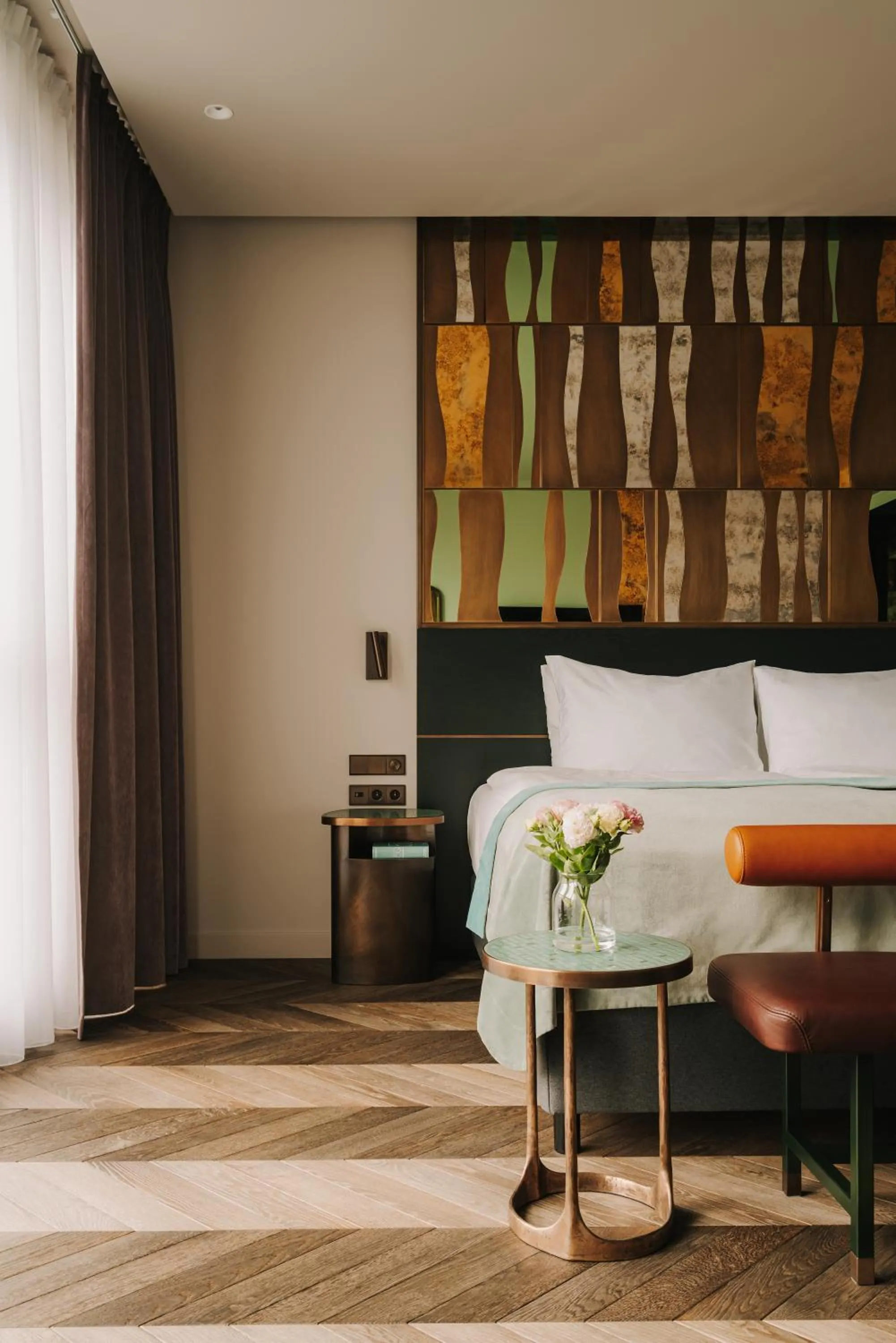 Photo of the whole room, Bed in The Cyrus Hotel