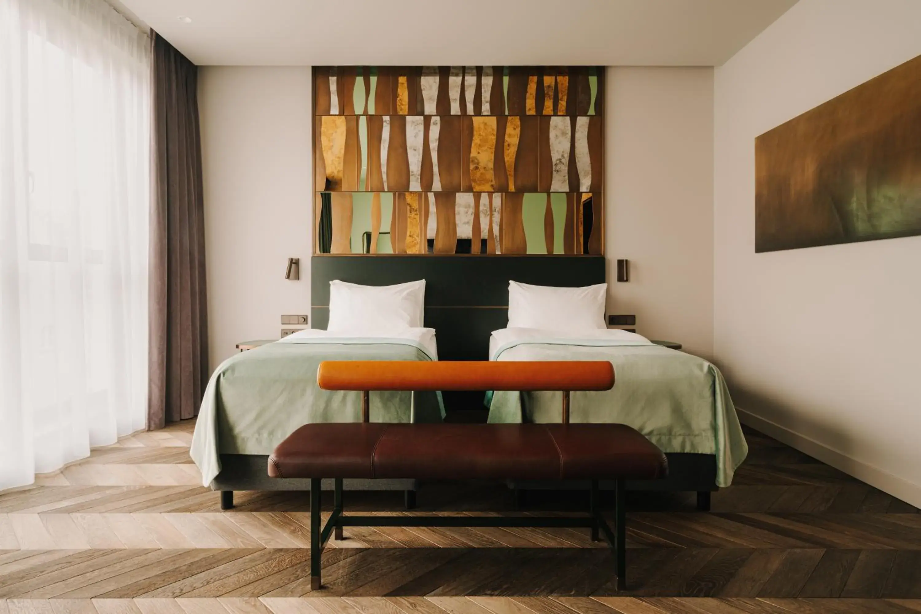 Bed in The Cyrus Hotel Bed in The Cyrus Hotel