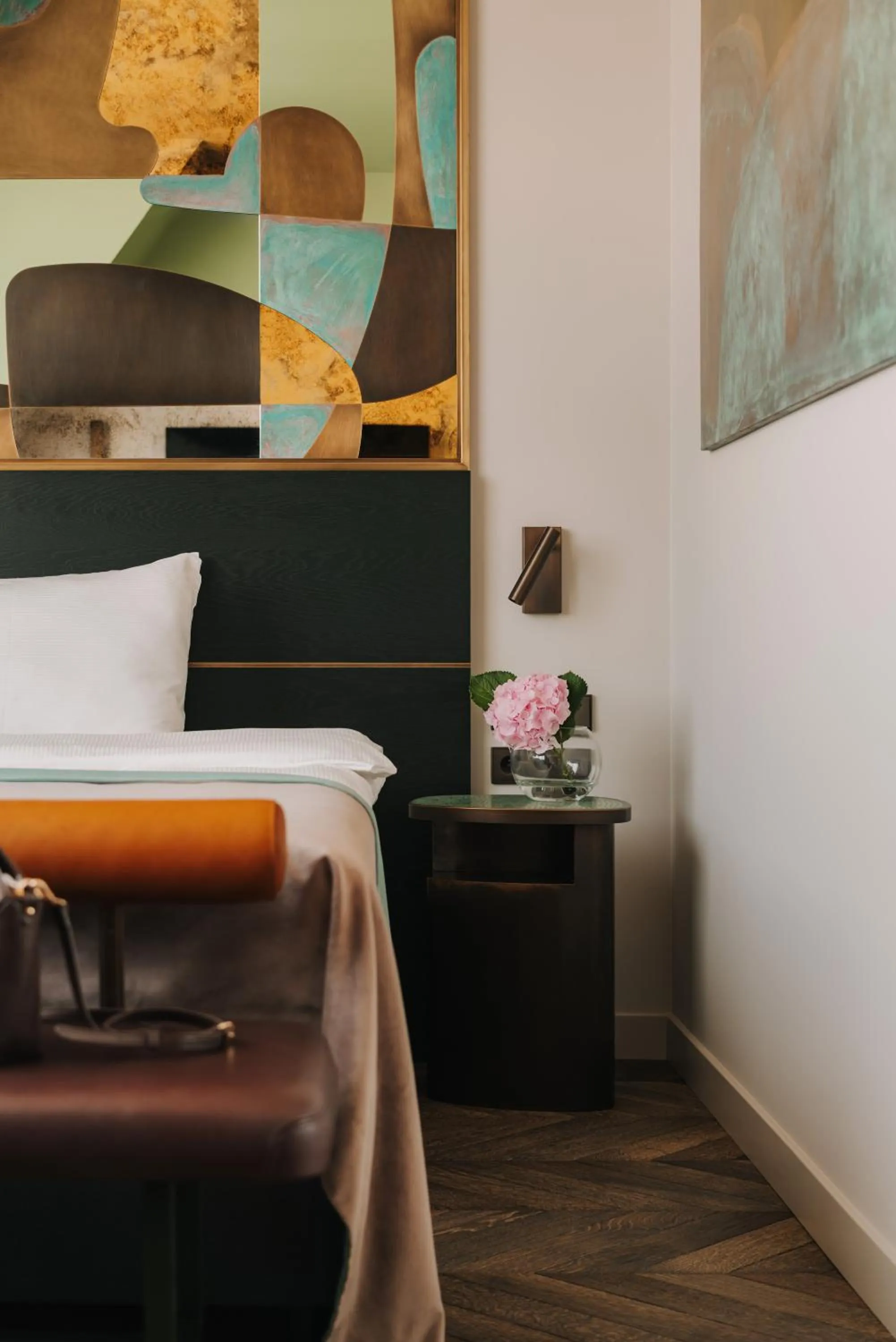 Bed in The Cyrus Hotel