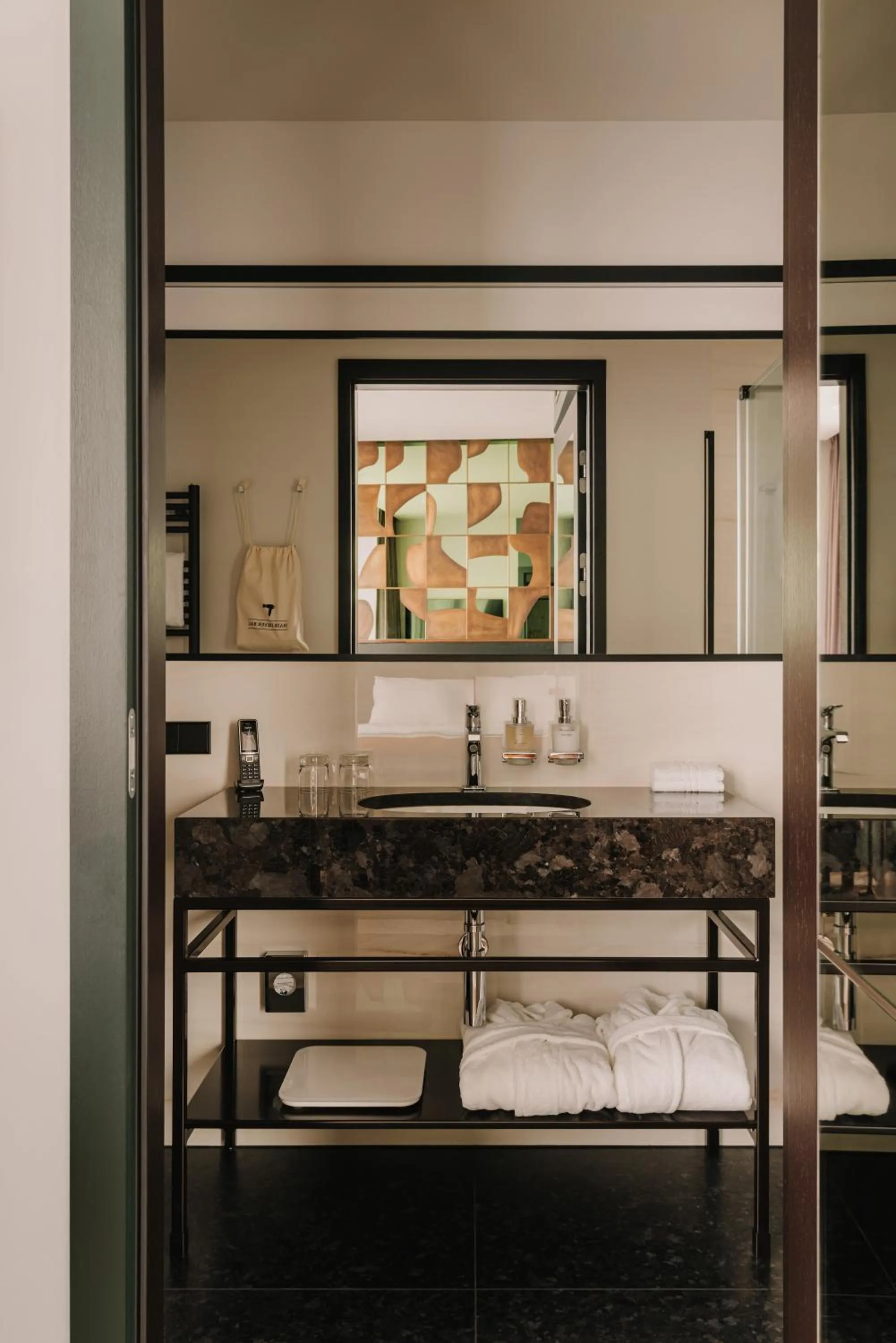 Bathroom in The Cyrus Hotel