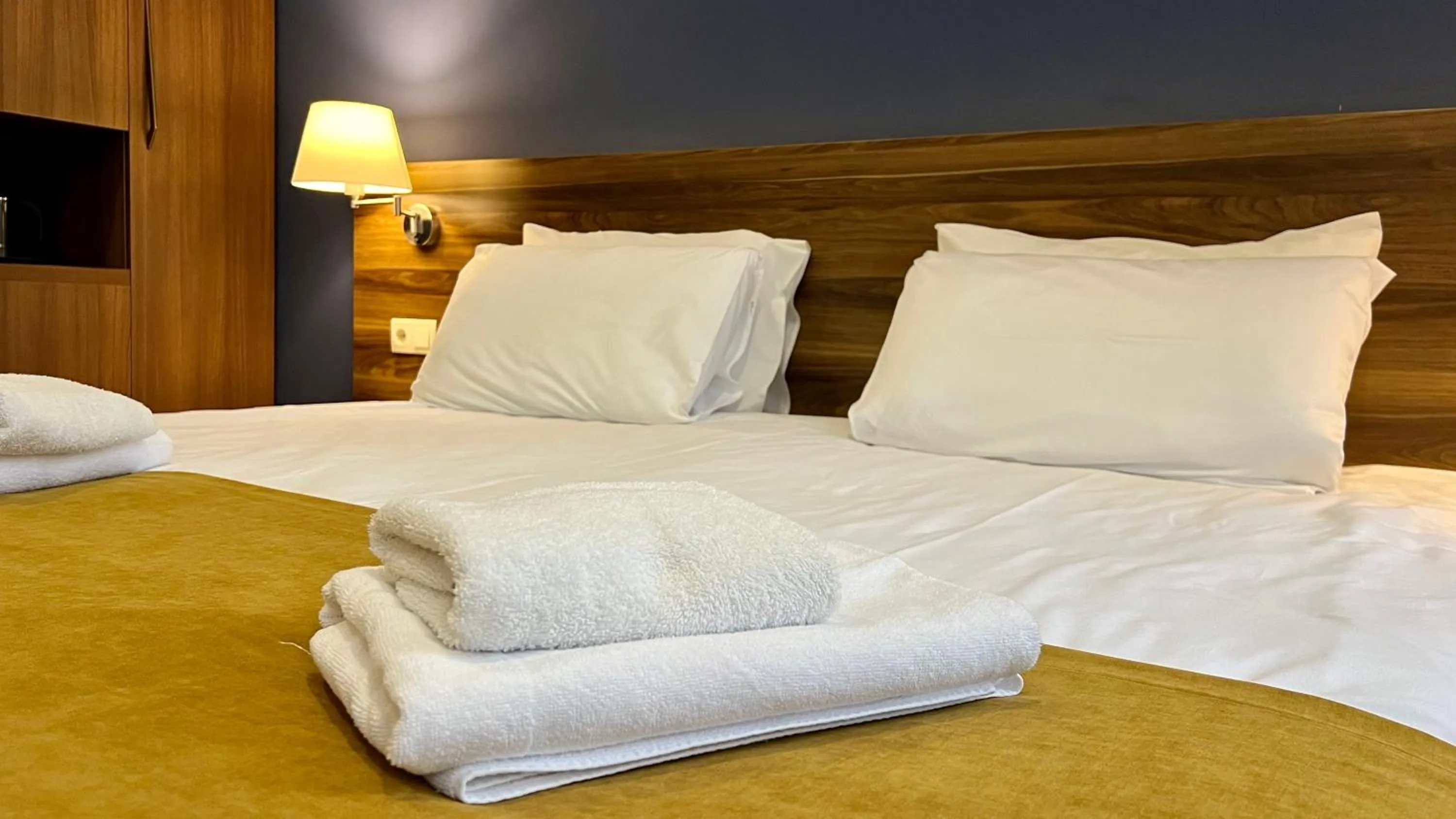 Bed in Point Hotel Tbilisi