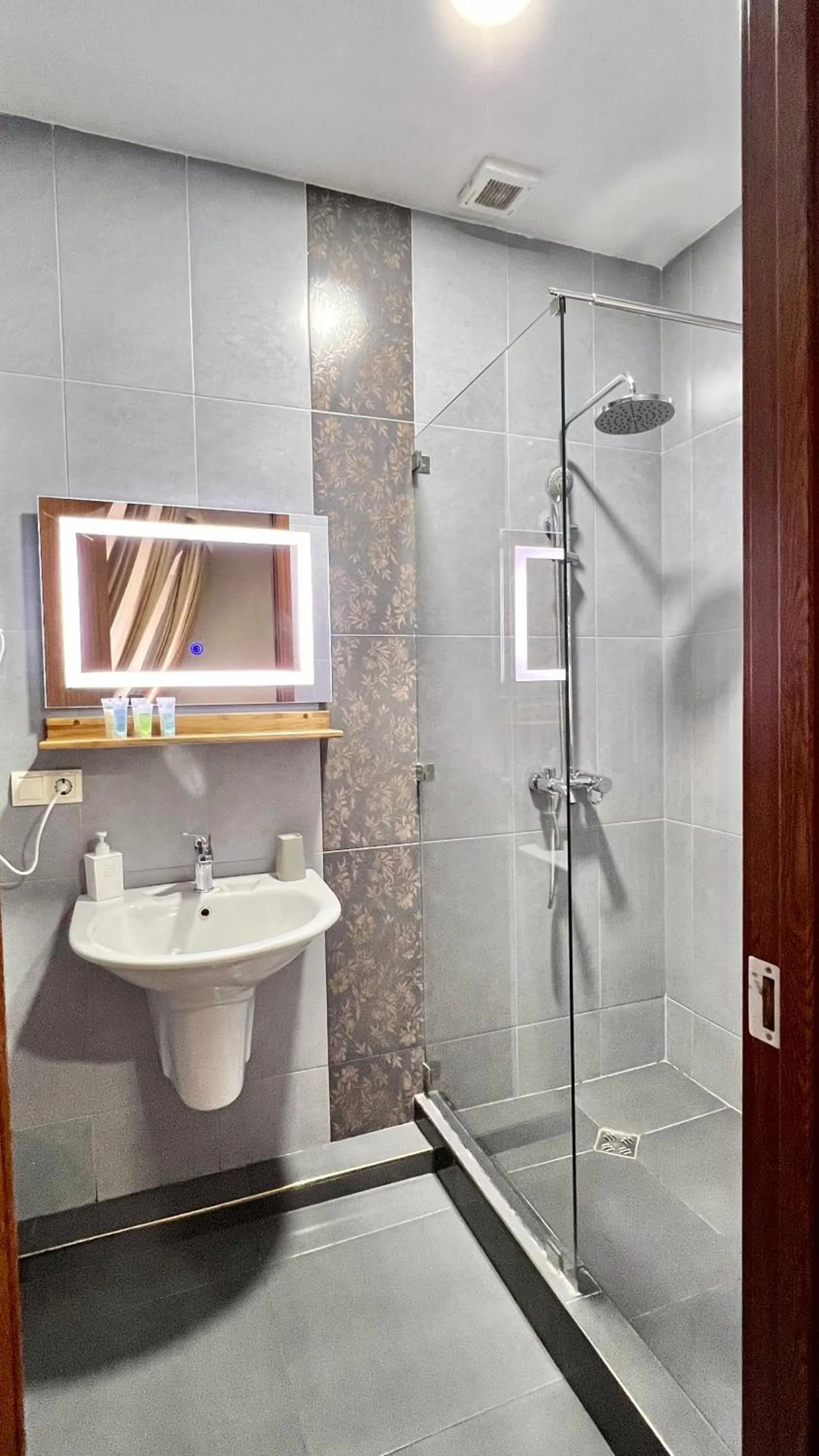 Shower, Bathroom in Point Hotel Tbilisi