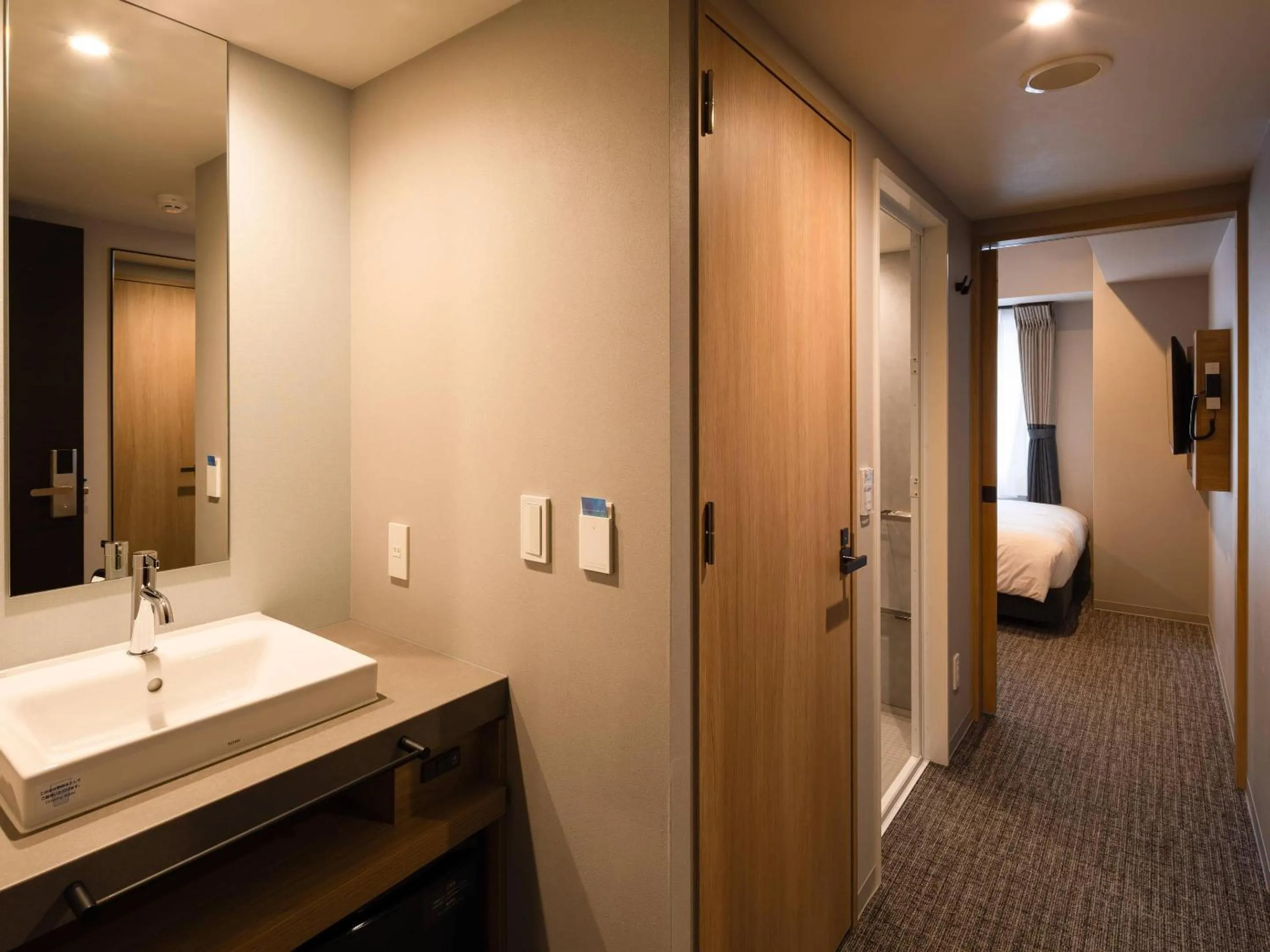 Bedroom, Bed in Comfort Hotel ERA Sapporo North