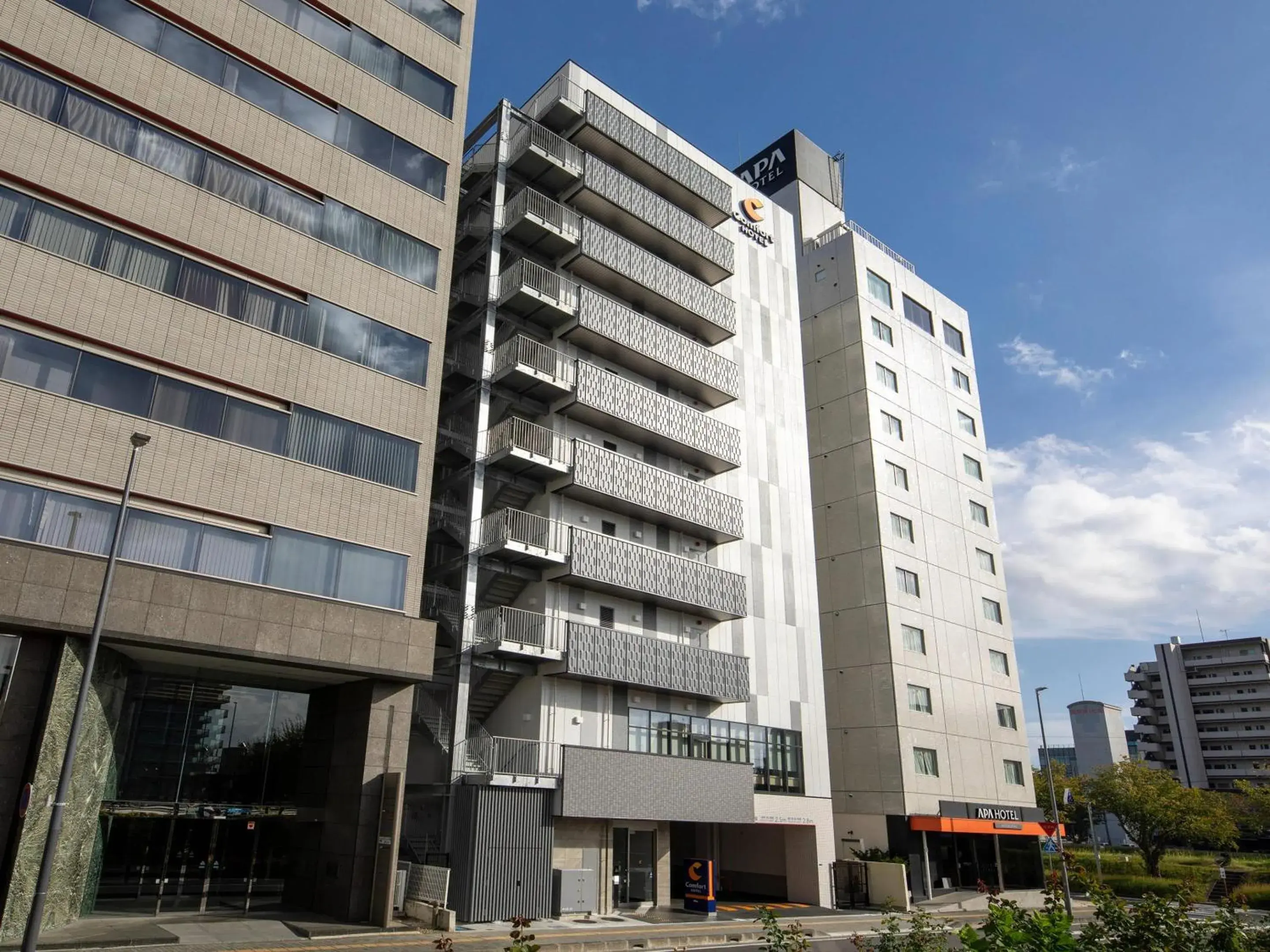 Property building in Comfort Hotel Mito Property building in Comfort Hotel Mito