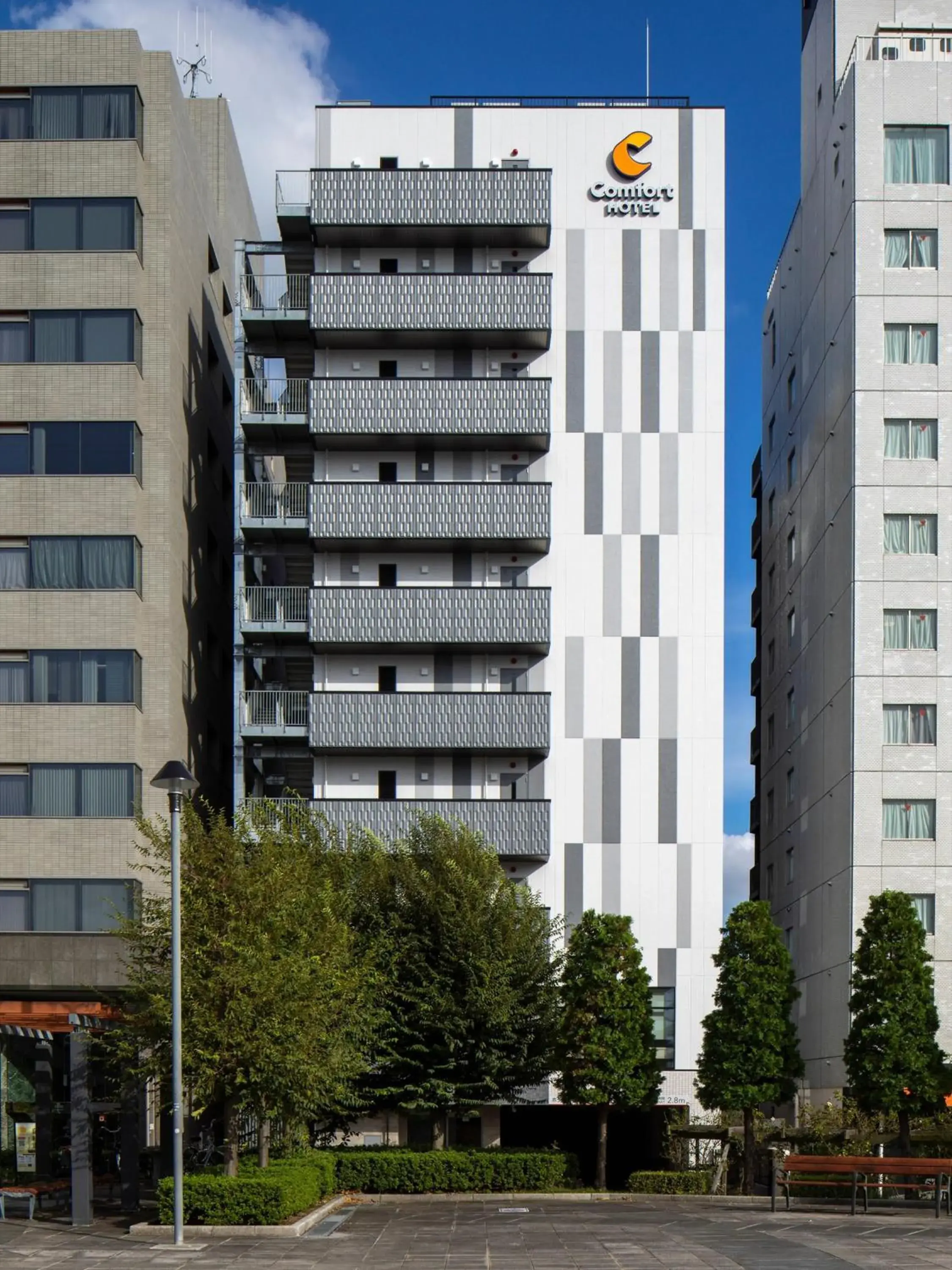 Property building in Comfort Hotel Mito Property building in Comfort Hotel Mito