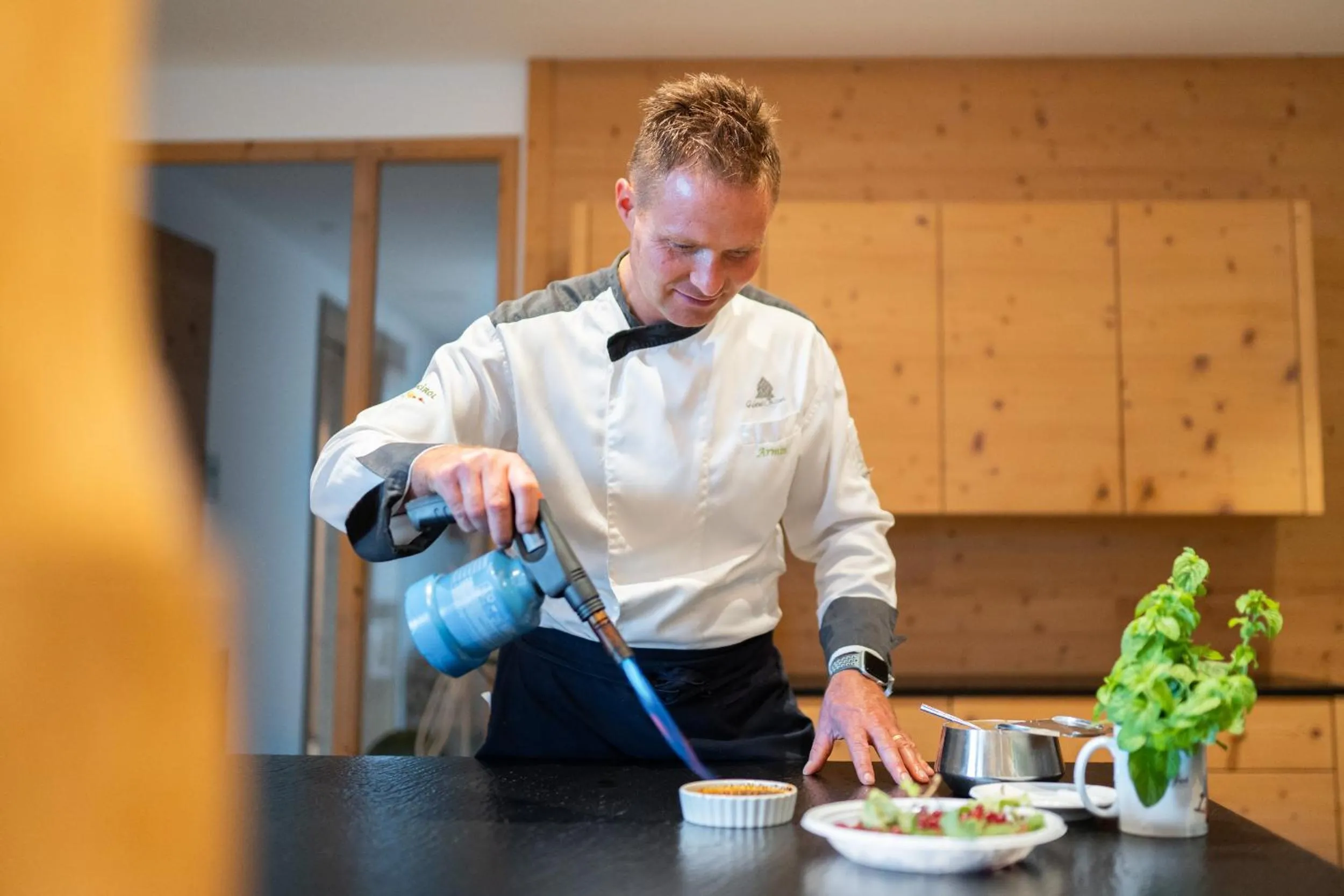 Restaurant/places to eat in Hotel Ortler