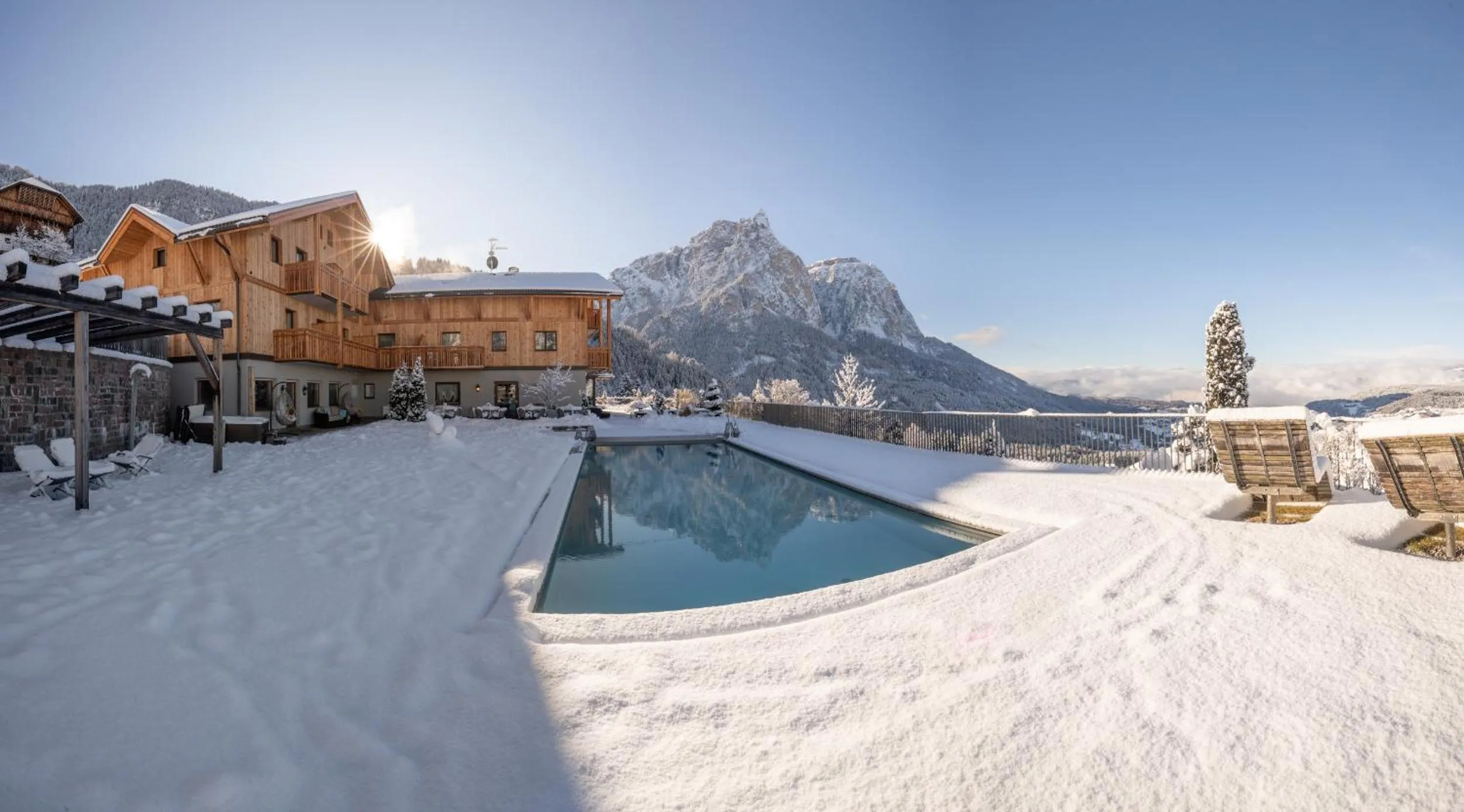 Property building in Hotel Ortler