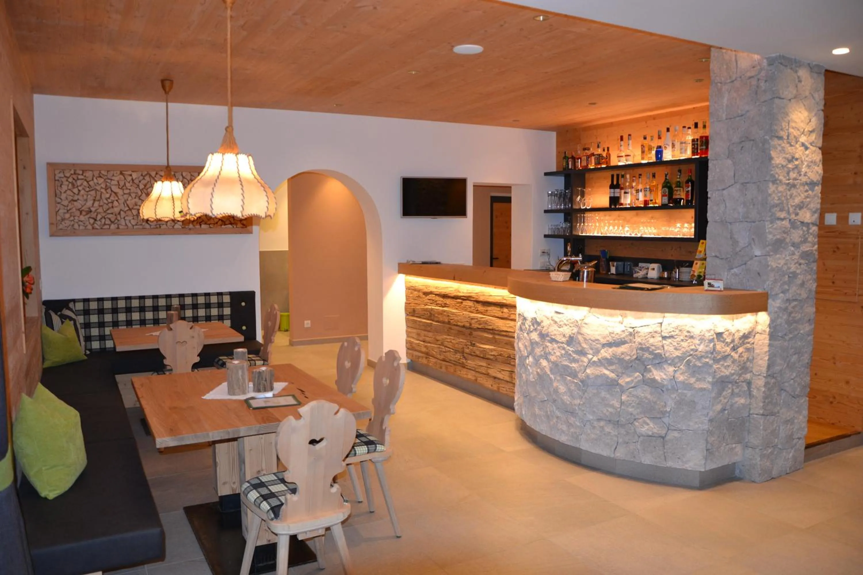 Lounge or bar in Hotel Ortler