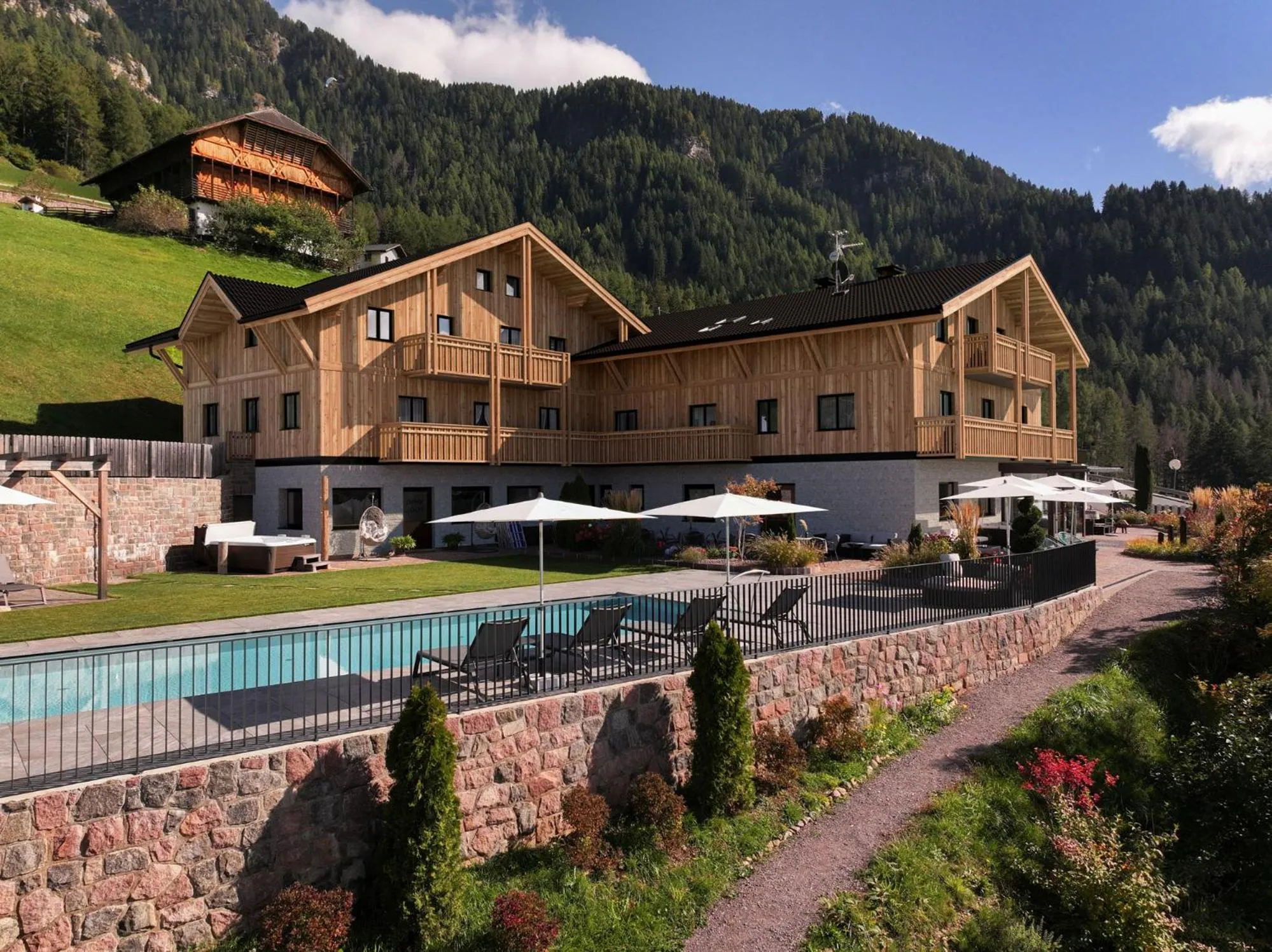 Property building in Hotel Ortler
