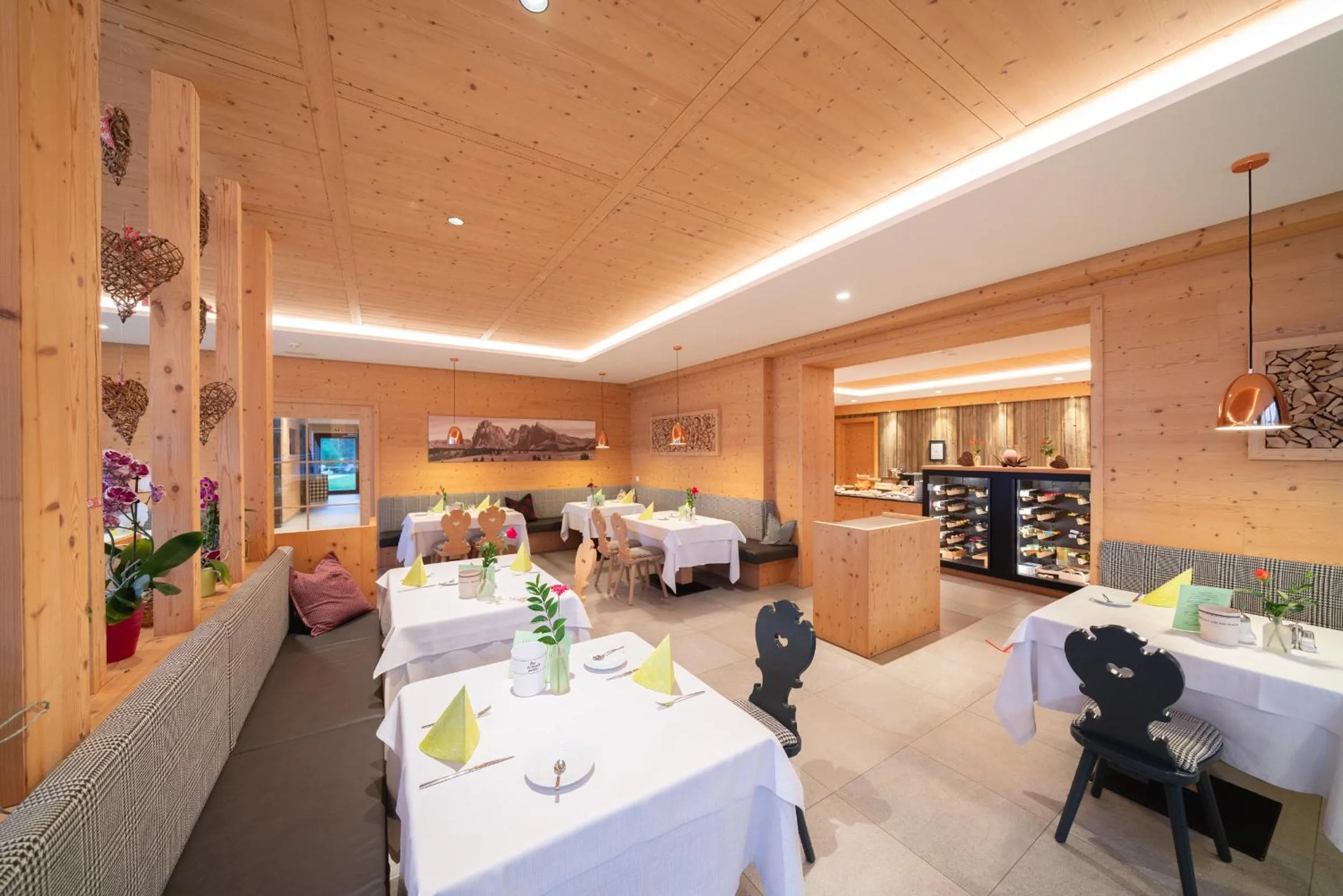 Restaurant/places to eat in Hotel Ortler