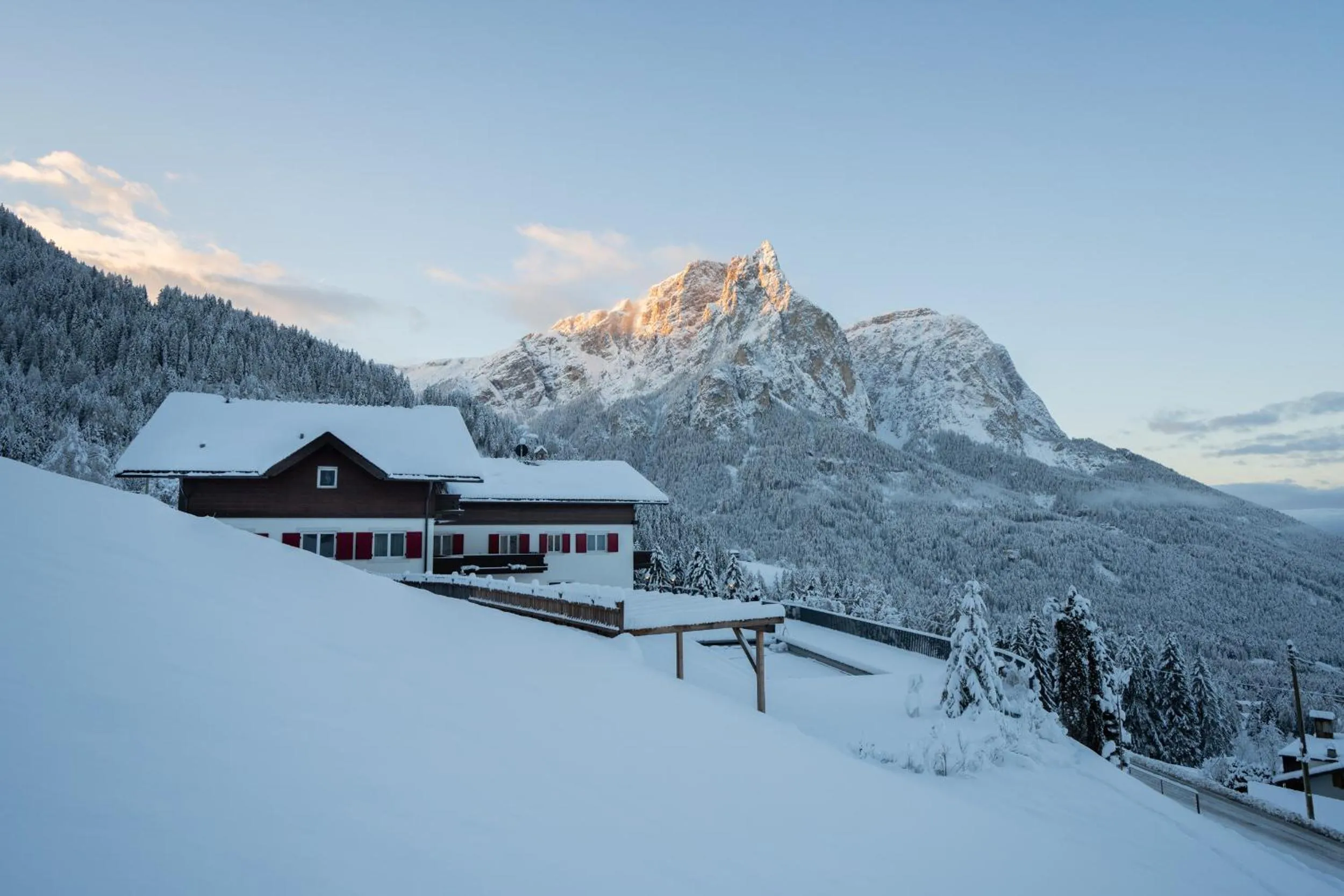 Property building in Hotel Ortler
