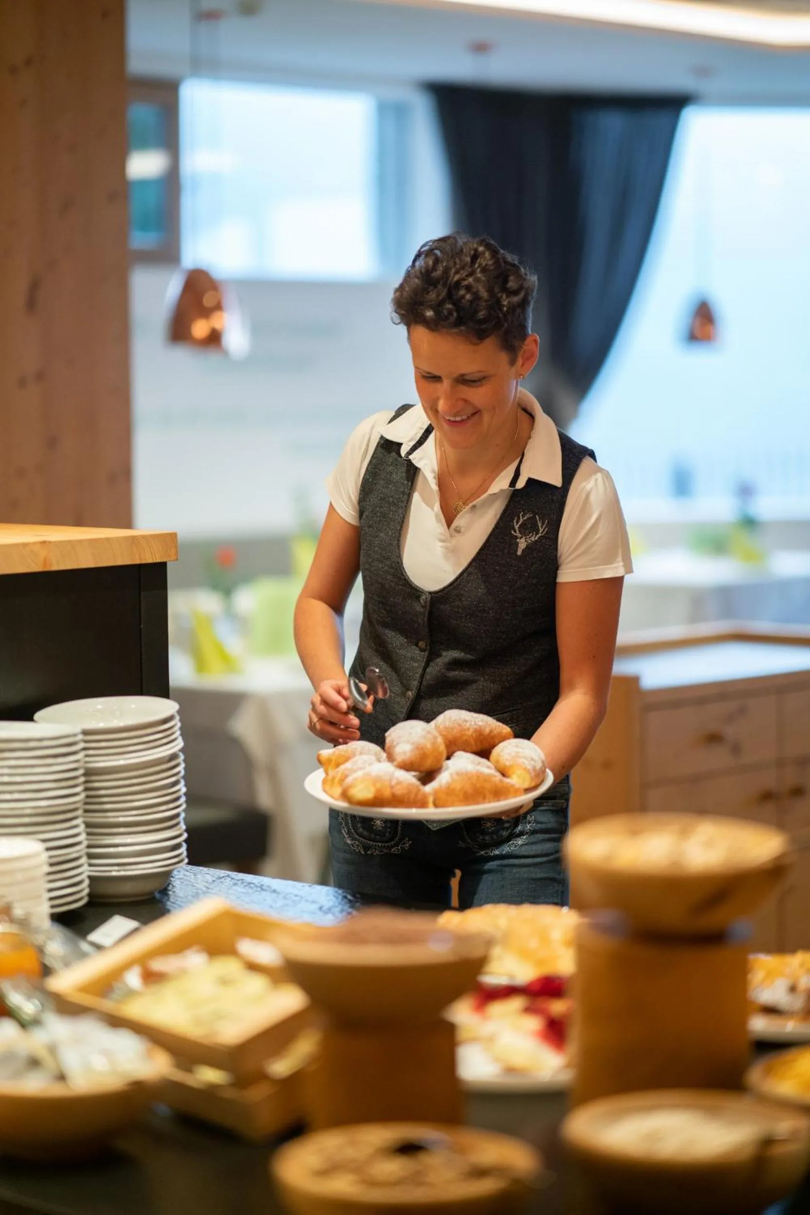 Breakfast in Hotel Ortler