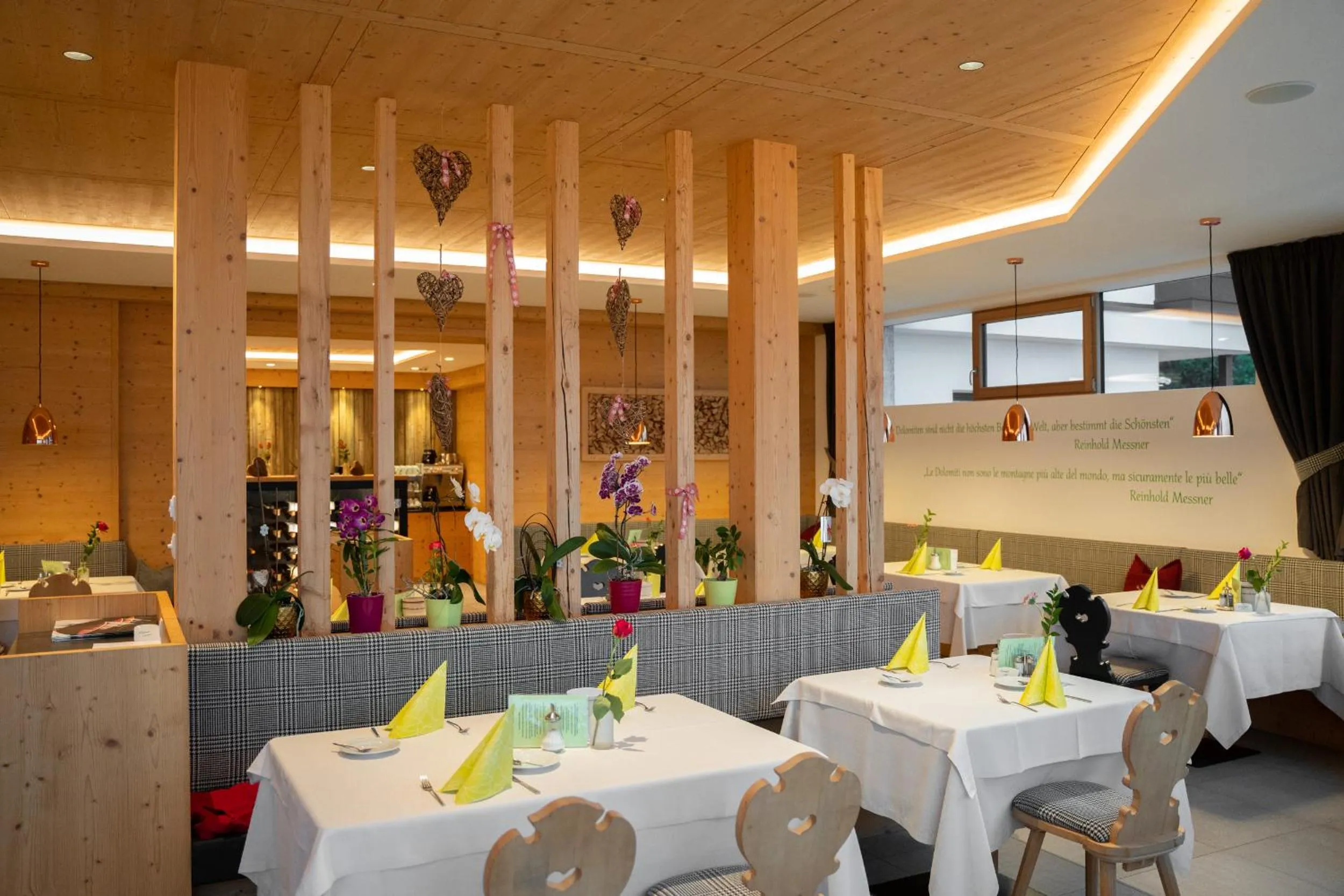 Restaurant/places to eat in Hotel Ortler