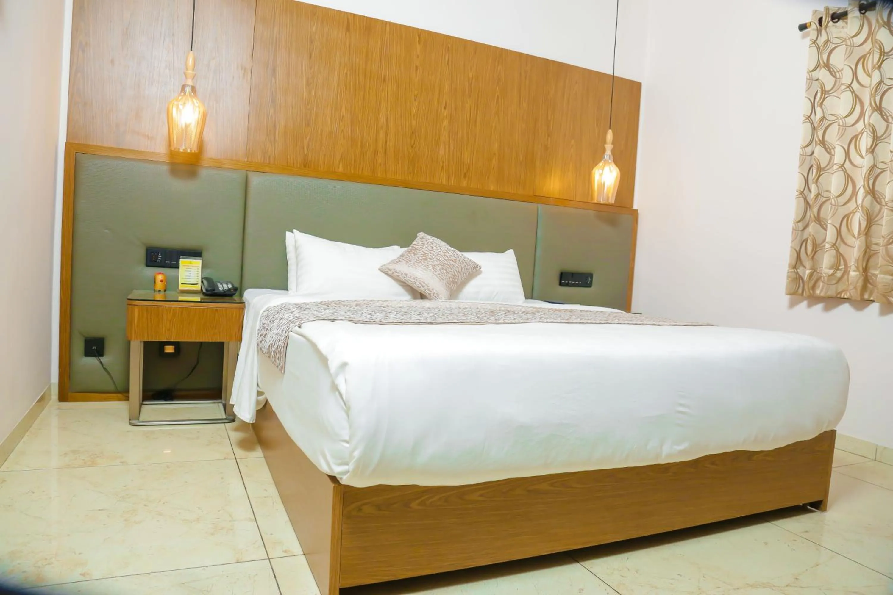 Bed in Hotel Lubumbashi