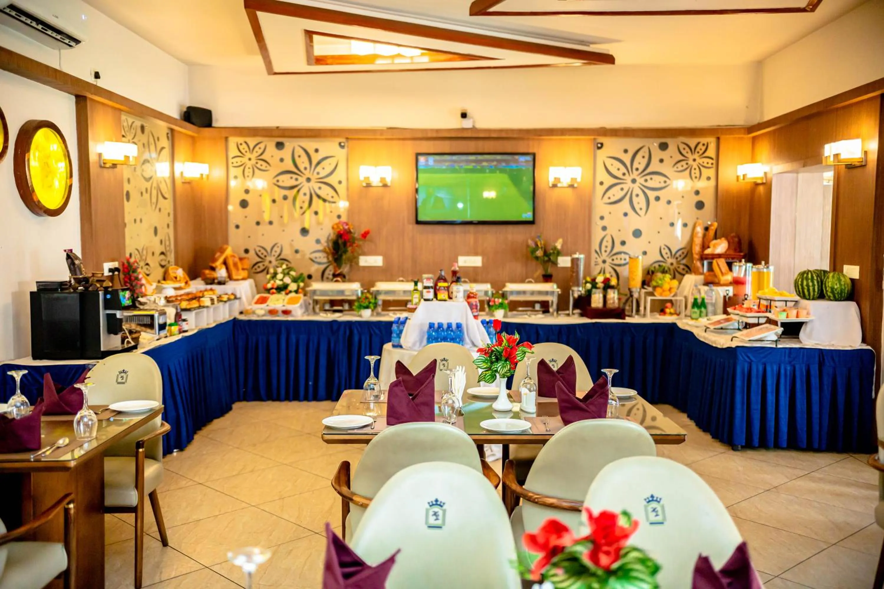 Restaurant/places to eat in Hotel Lubumbashi