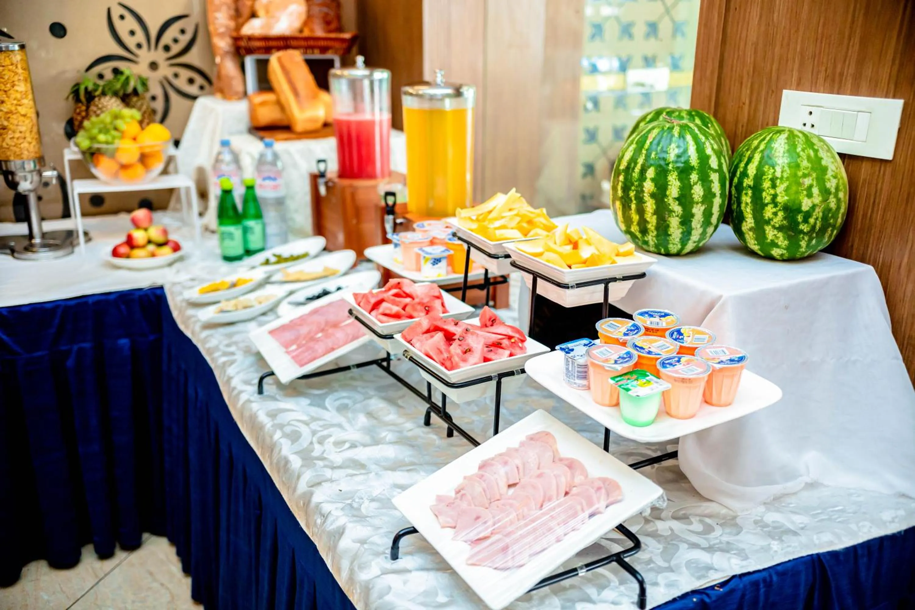 Breakfast in Hotel Lubumbashi