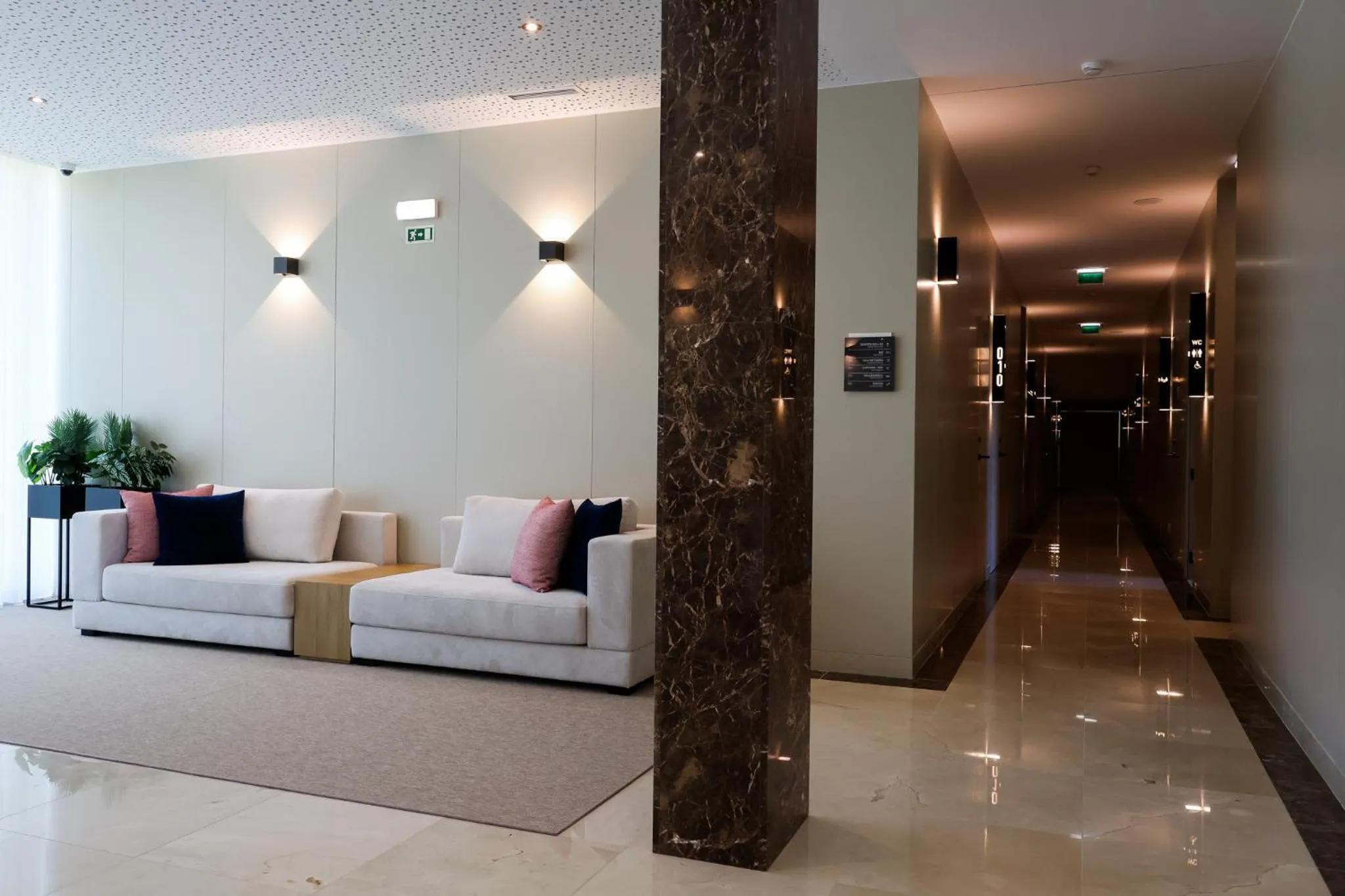 Living room in Oporto Fly Hotel