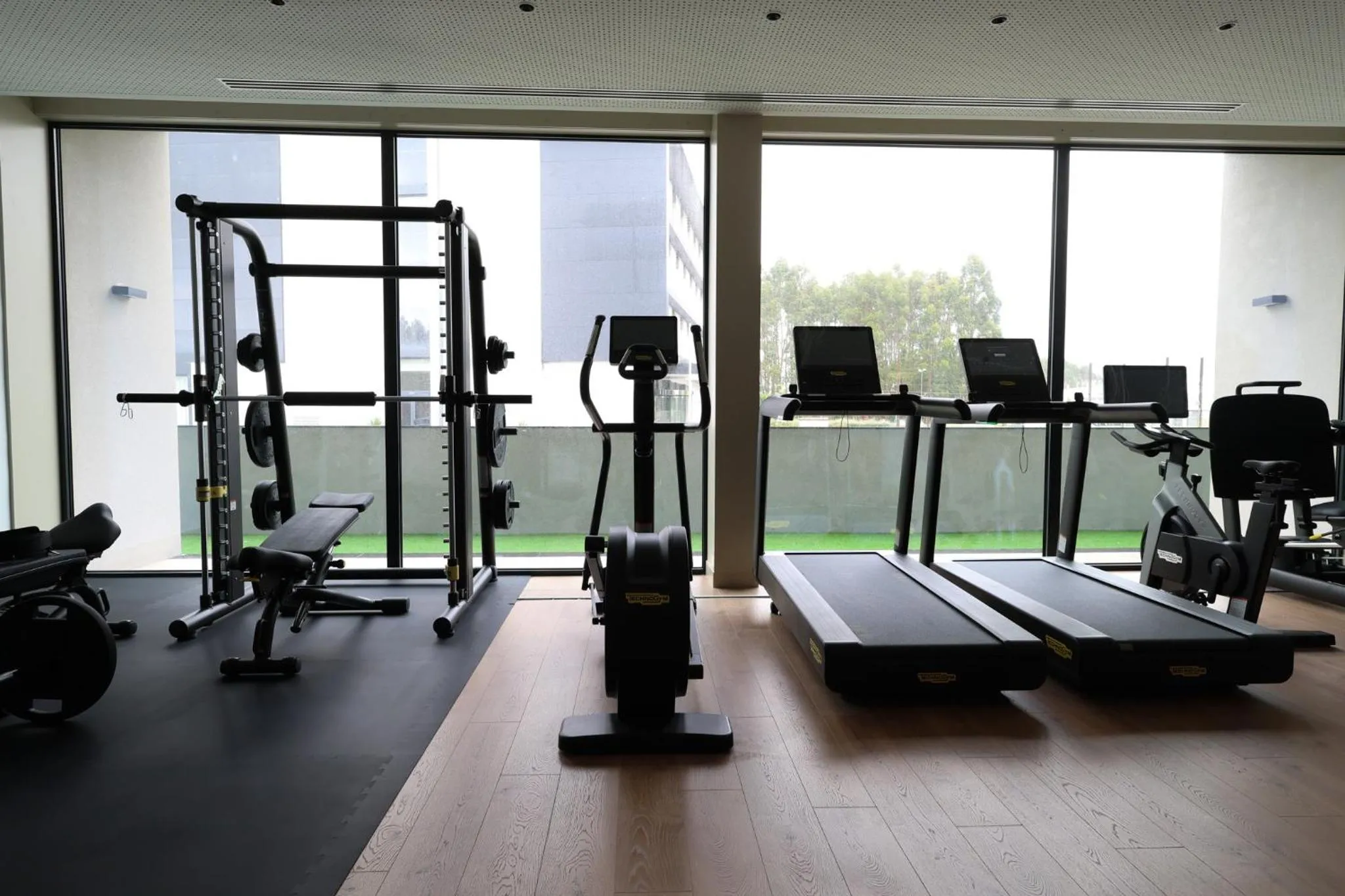 Fitness centre/facilities in Oporto Fly Hotel