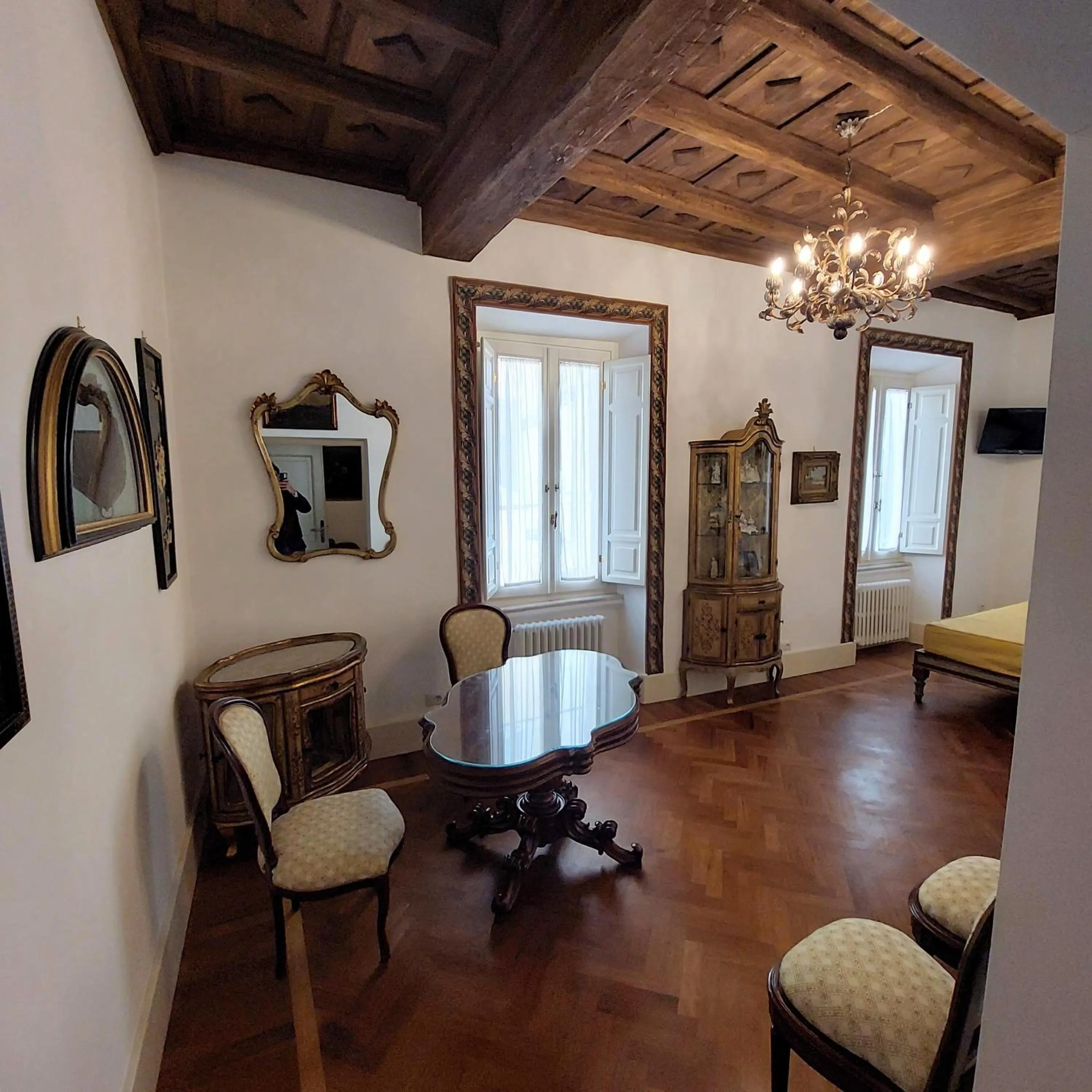 Seating area in Arpinelli Relais