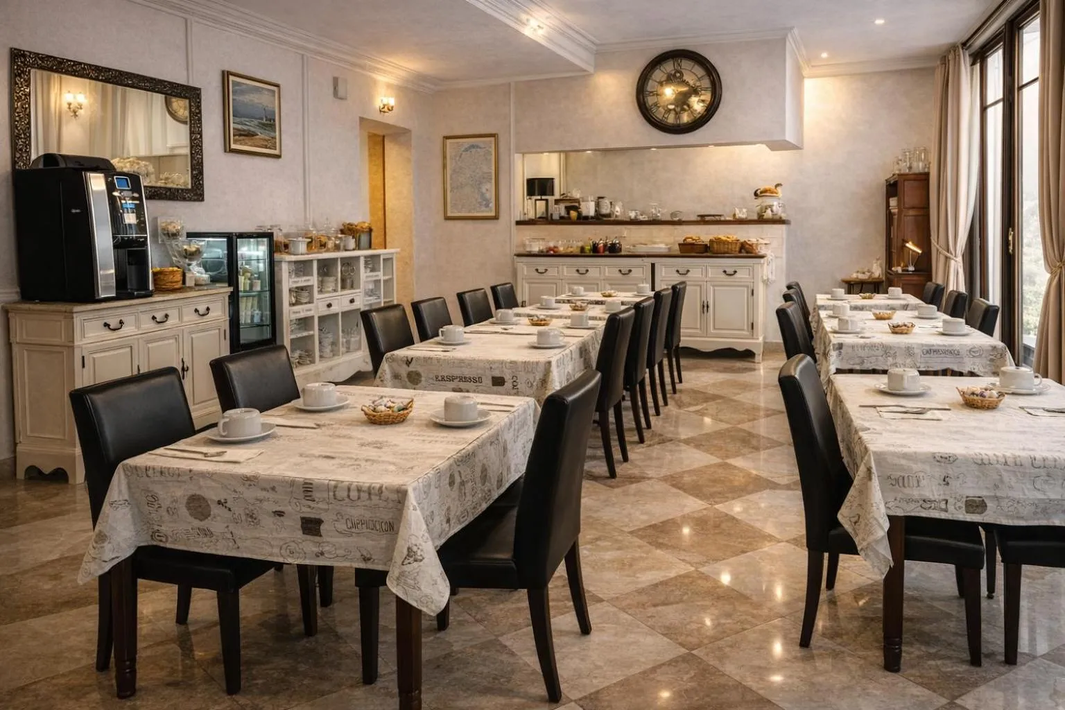 Breakfast in Hôtel du Palais