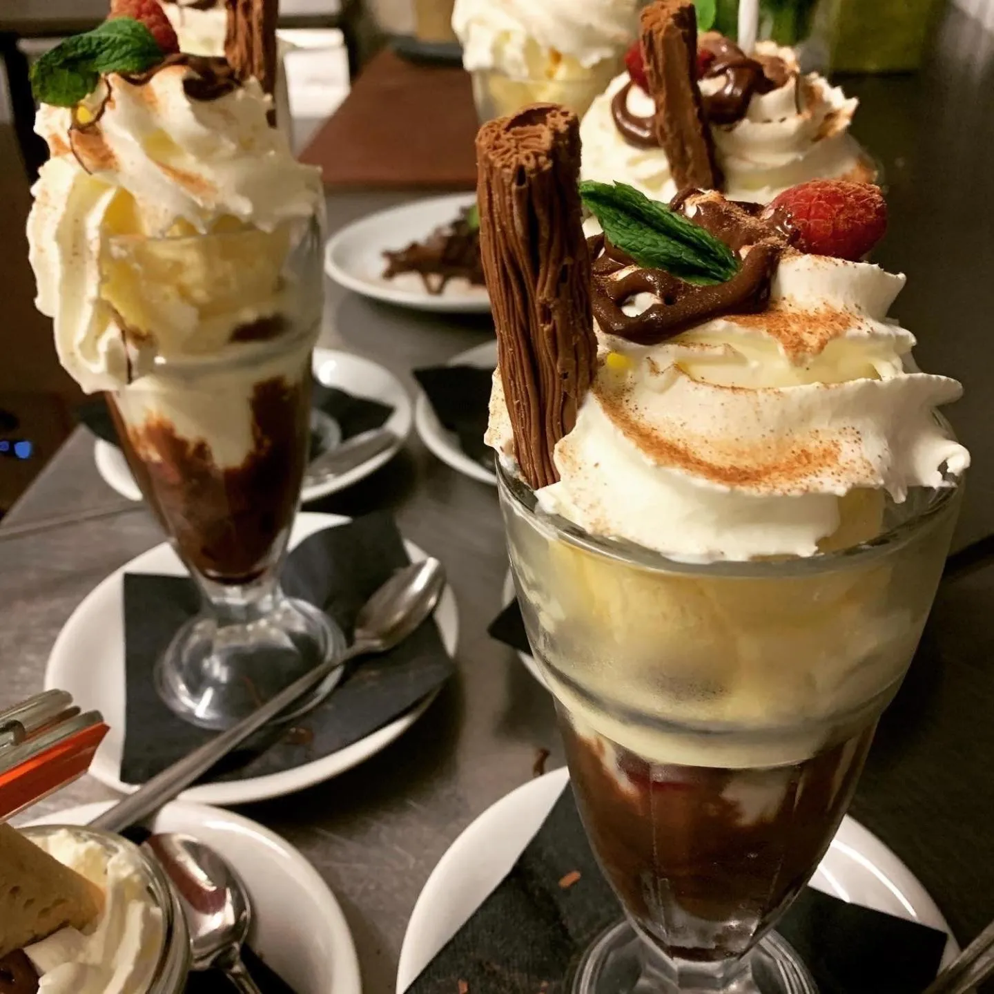 Food and drinks in The Punchbowl Inn