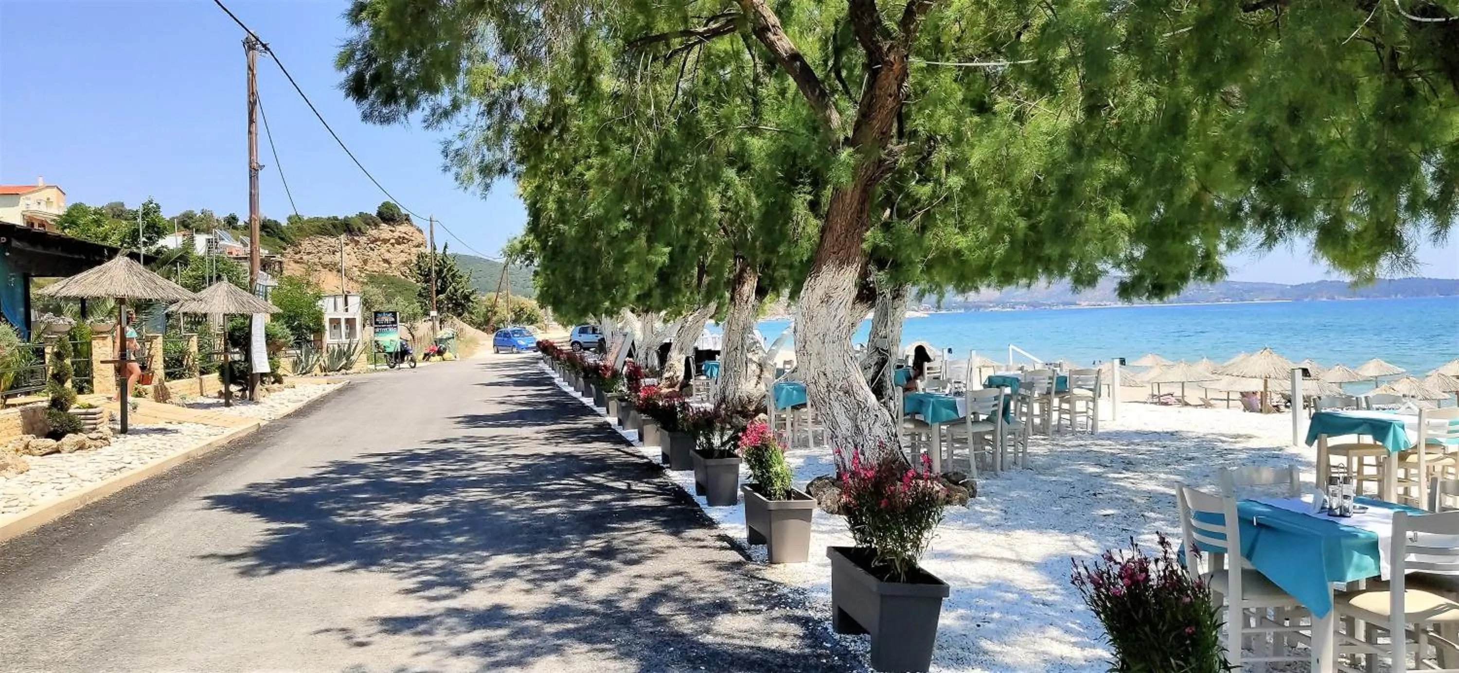 Restaurant/places to eat in Grand Beach Hotel Thassos