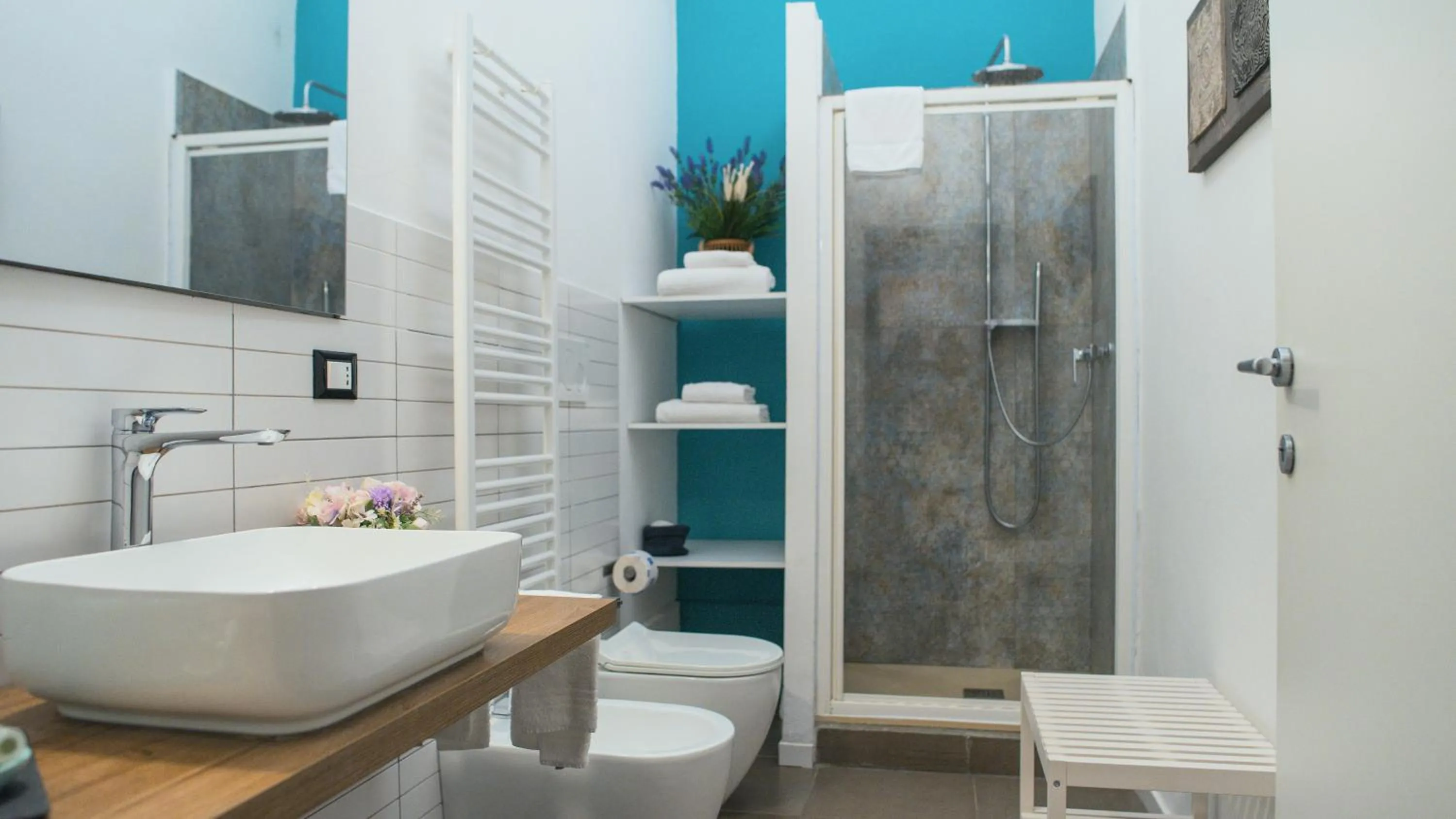 Shower in B&B 7 Rooms