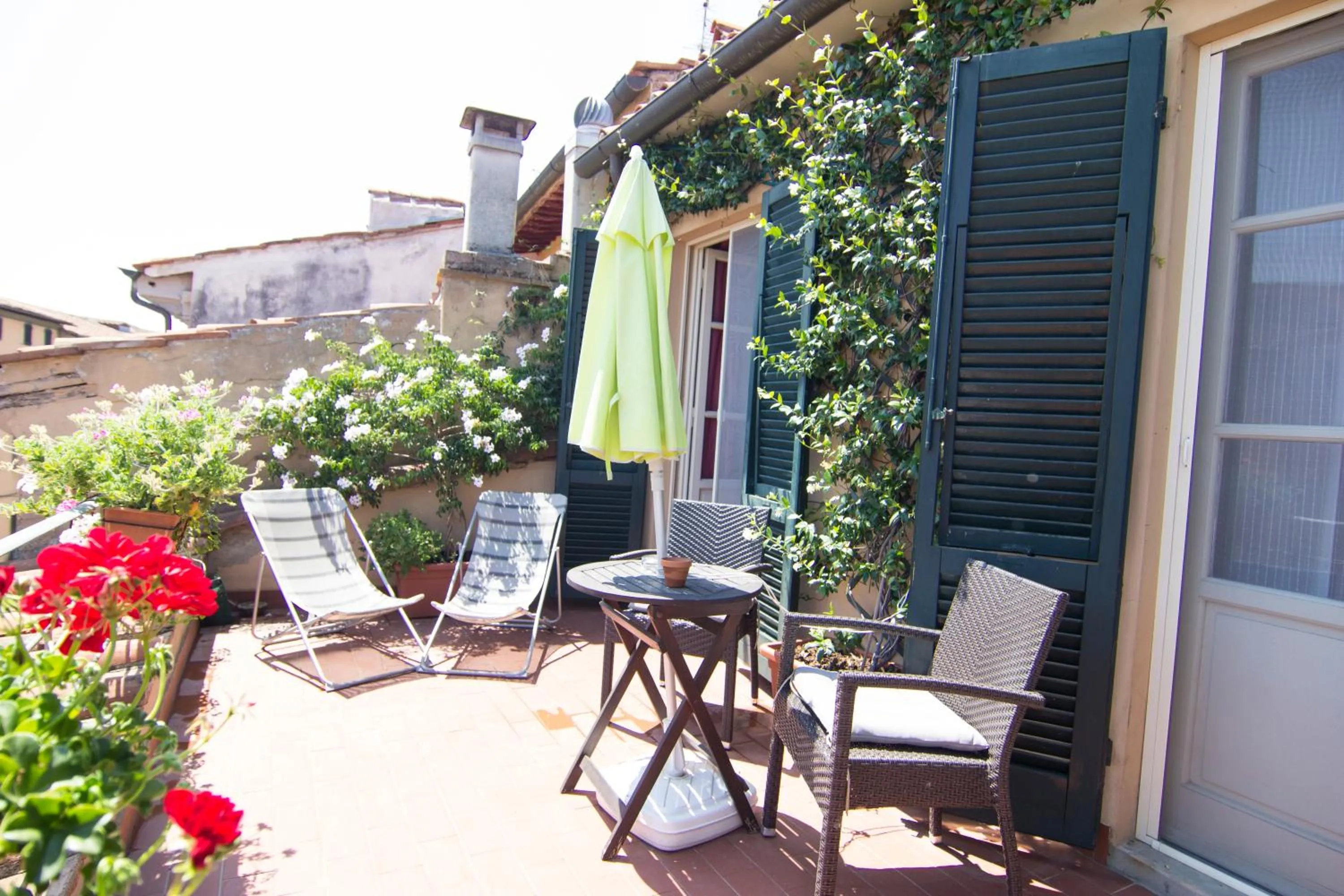 Balcony/Terrace in B&B 7 Rooms