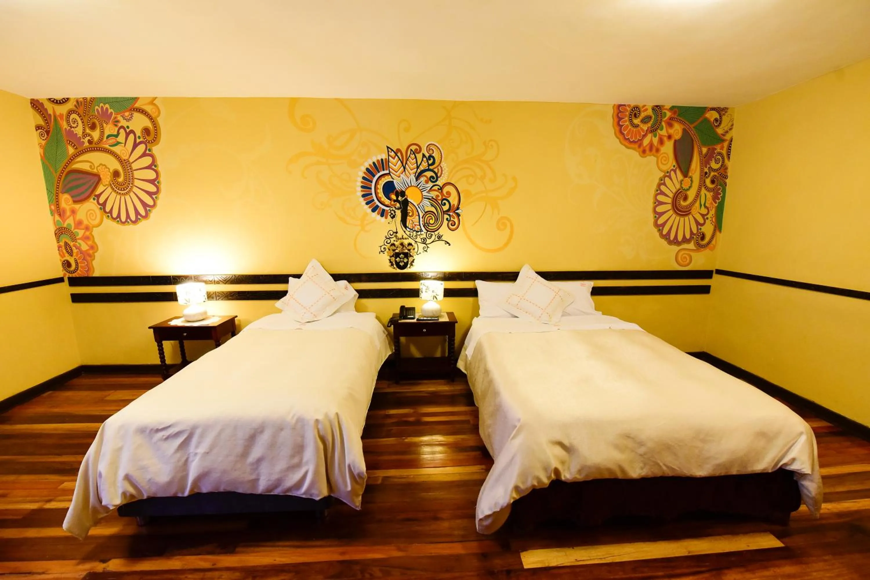 Decorative detail, Bed in Yabar Hotel Plaza