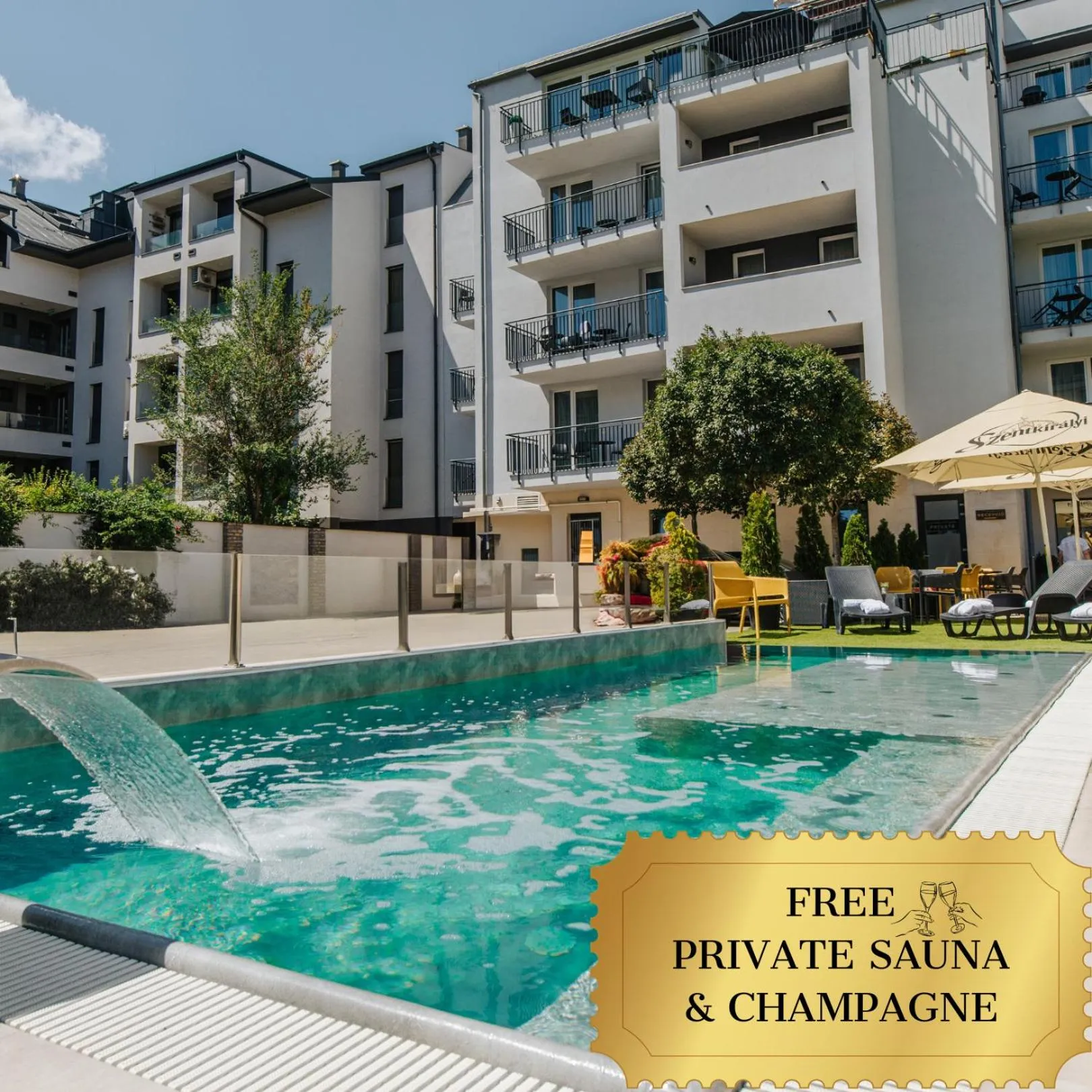 Property building in Hotel Auris