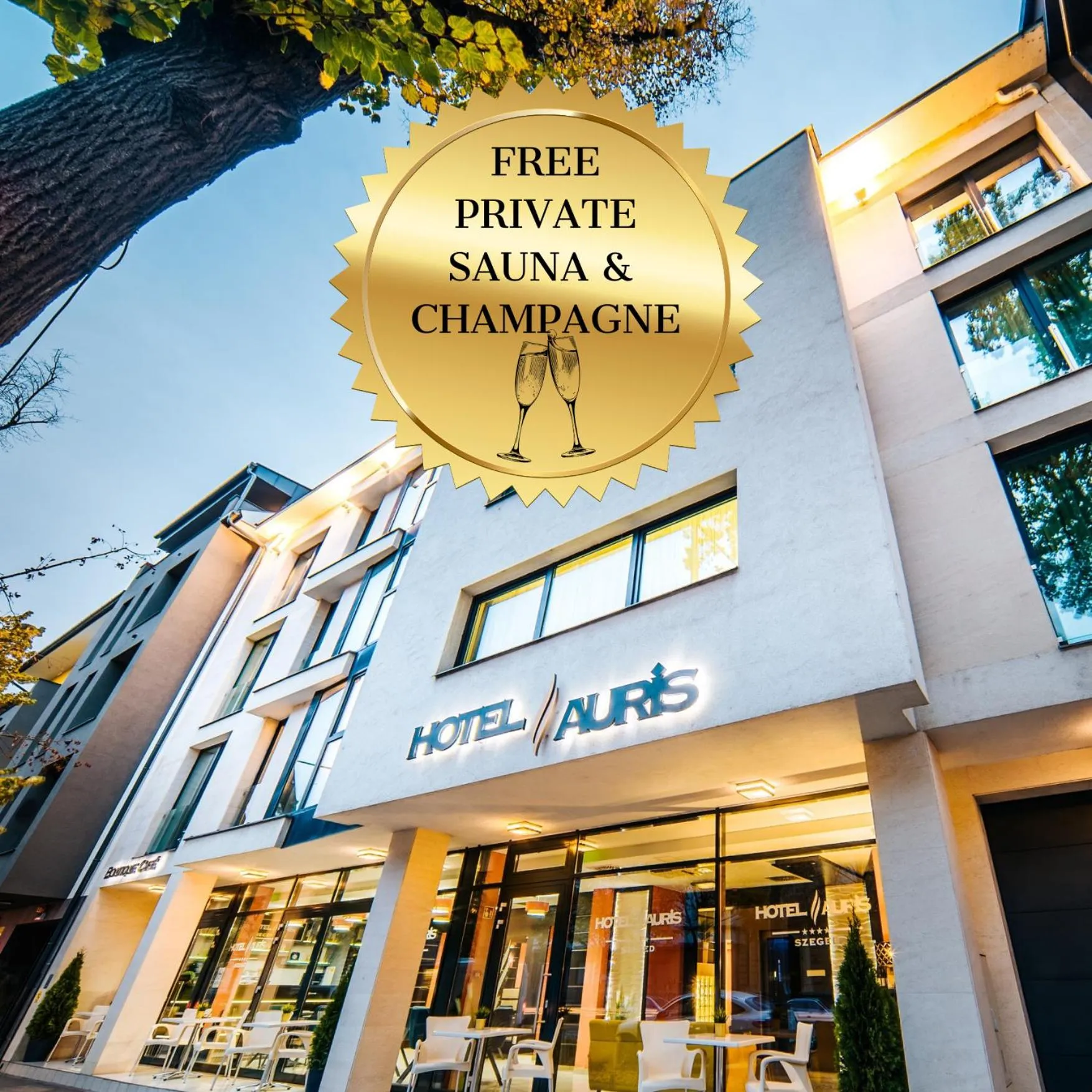 Property building in Hotel Auris